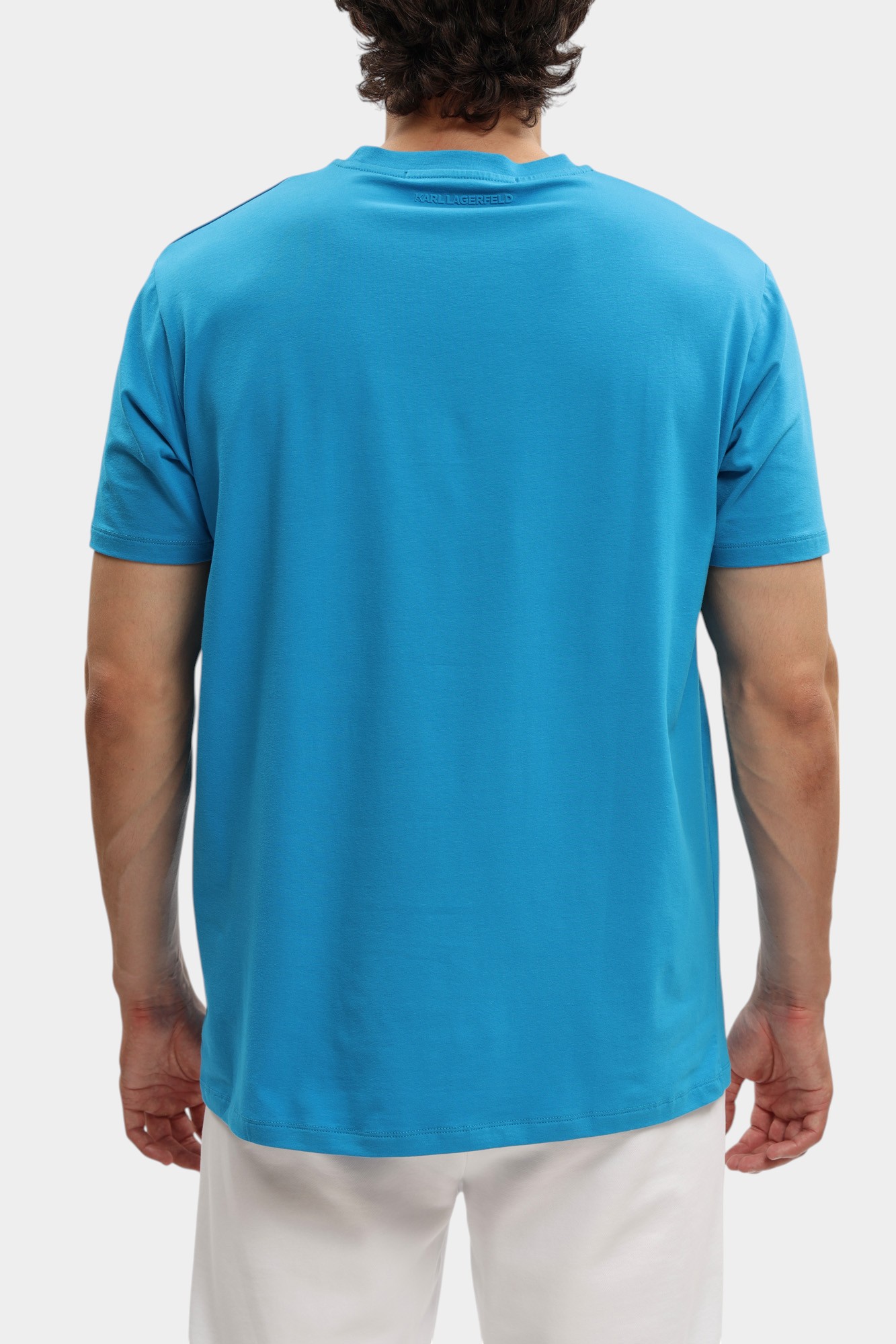 543221_755402 Футболка Karl Lagerfeld Голубой