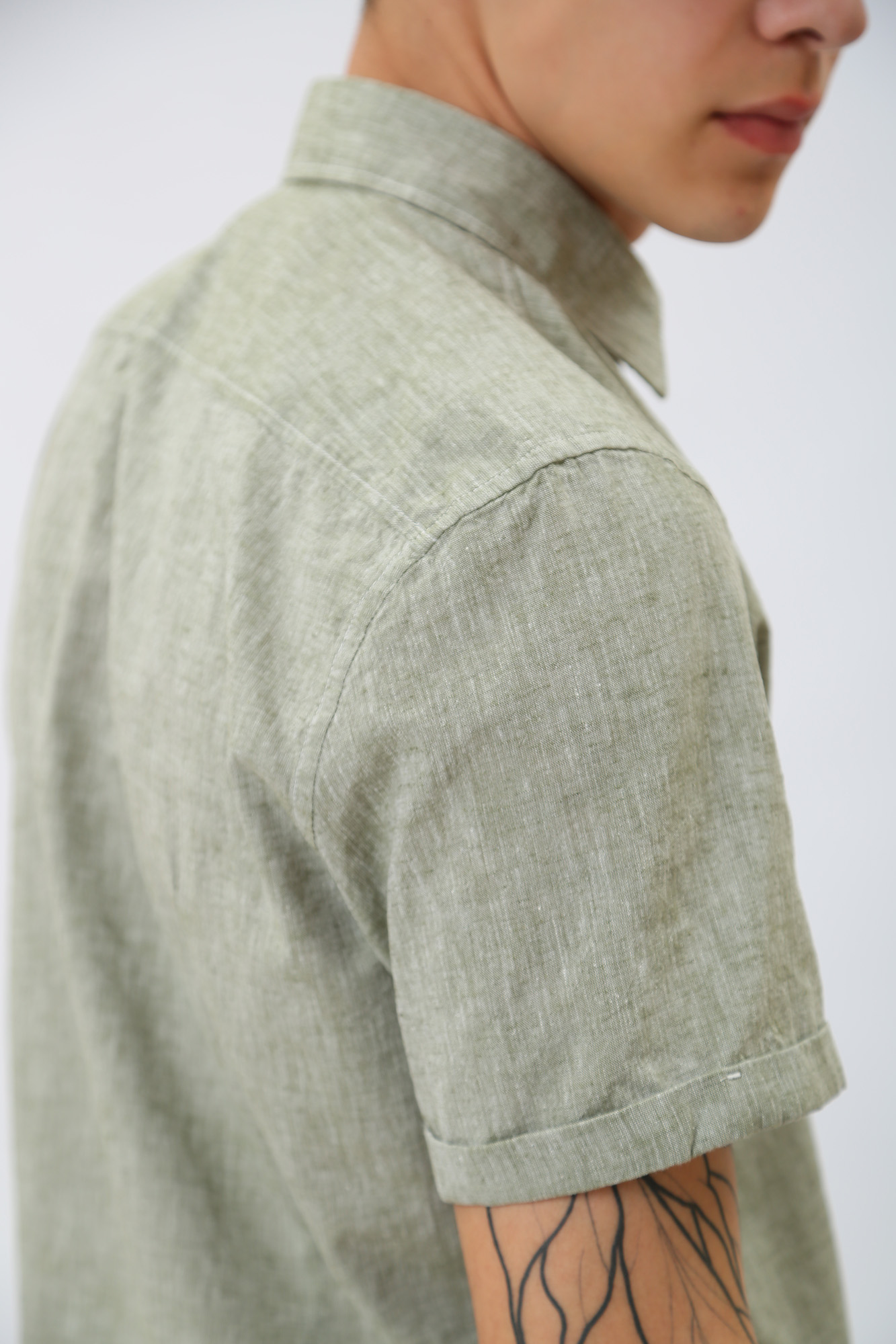 30031404_10011466 Сорочка Strellson Зеленый