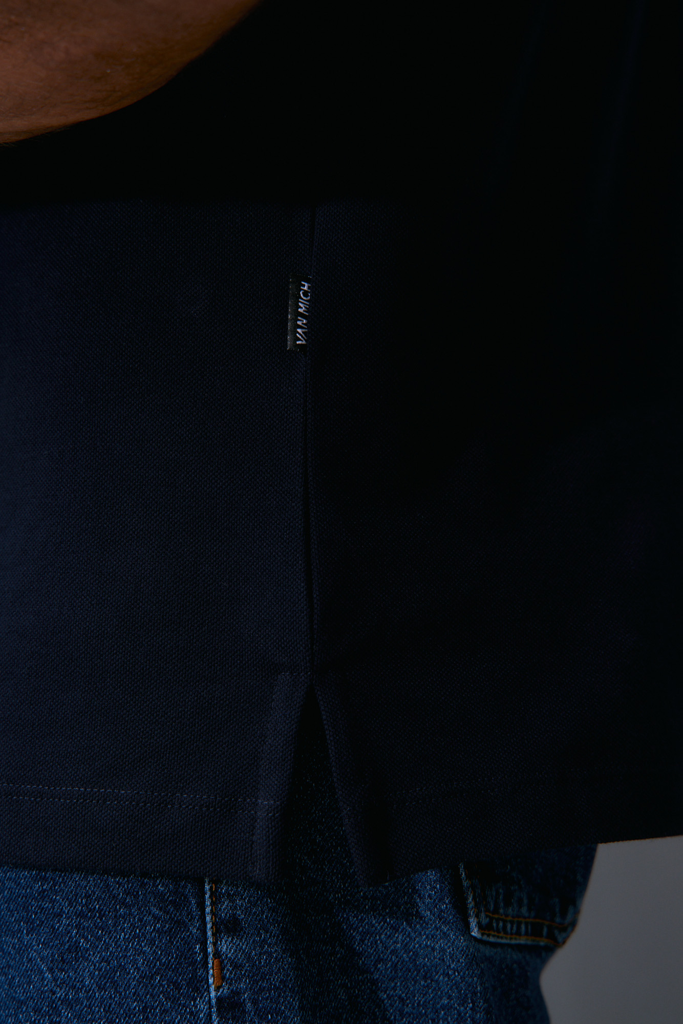 VM-232-54-013 Поло Van Mich Синий