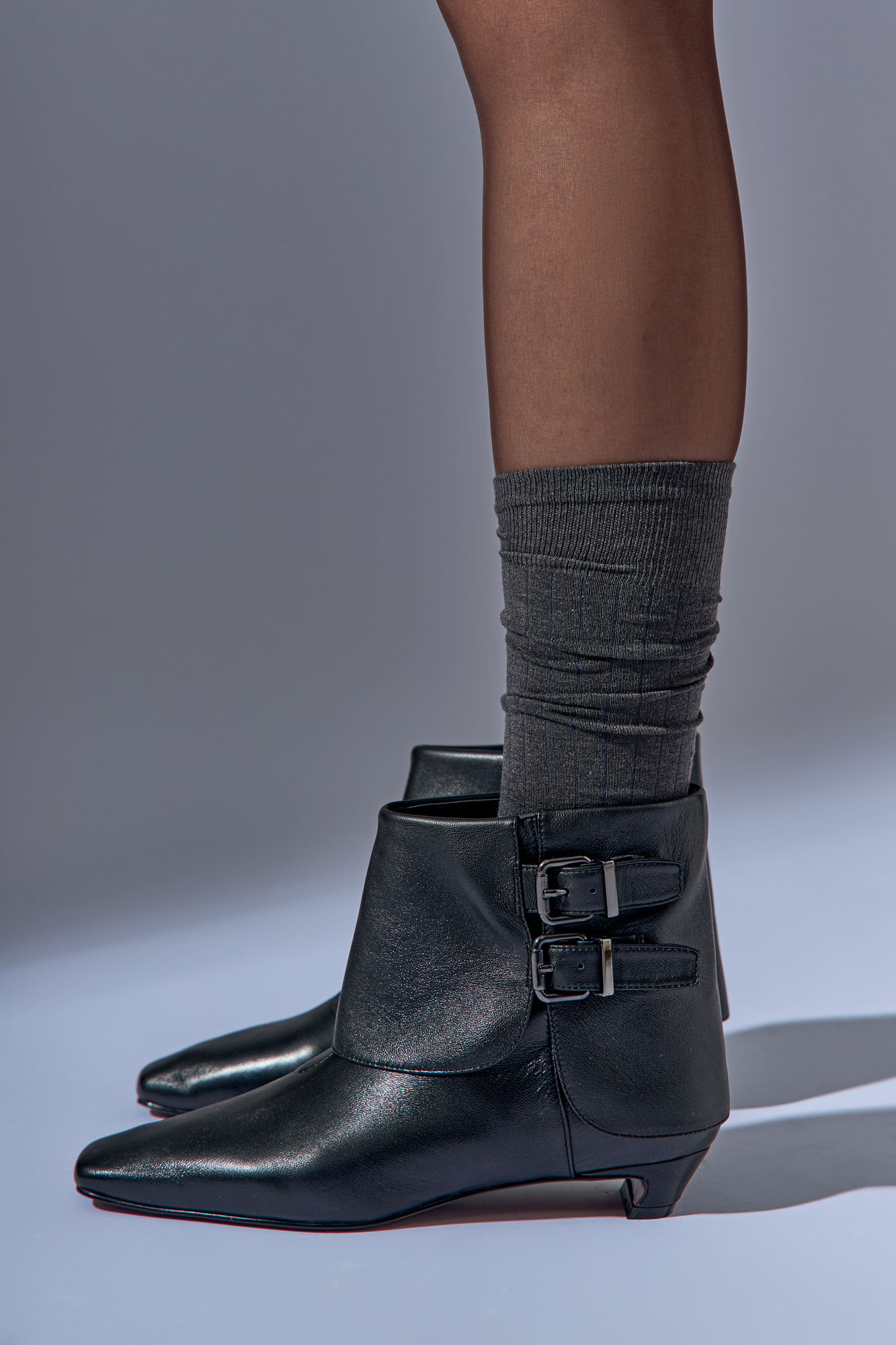 RP-GK25050-6 Ботильоны закрытые Red Pin Черный