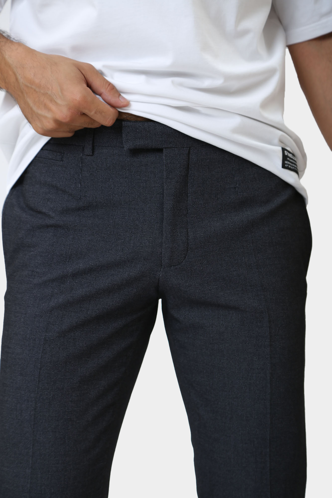 30038552_10016381 Брюки Strellson Синий