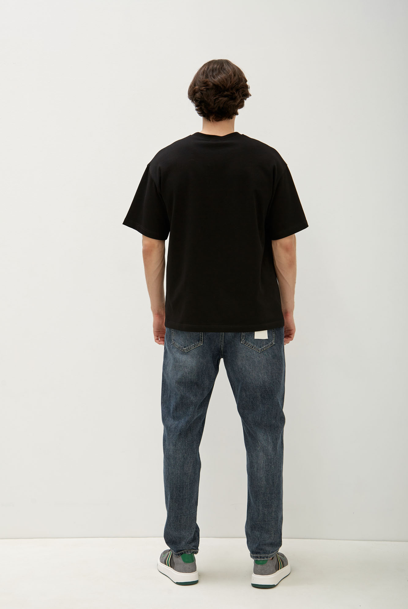 M-241-QW-56-8897- Брюки джинсовые The Hills Синий