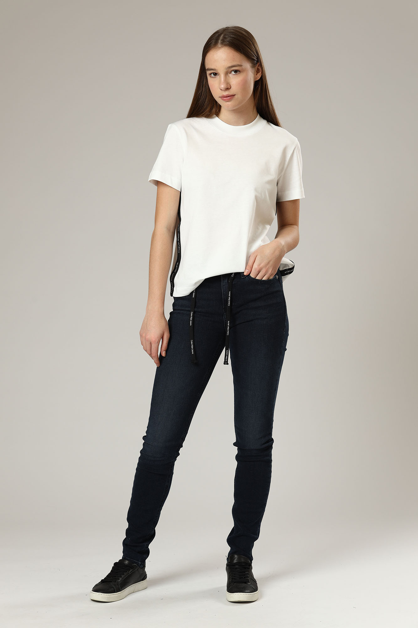 J20J218622 джинсы mid rise skinny calvin klein jeans 