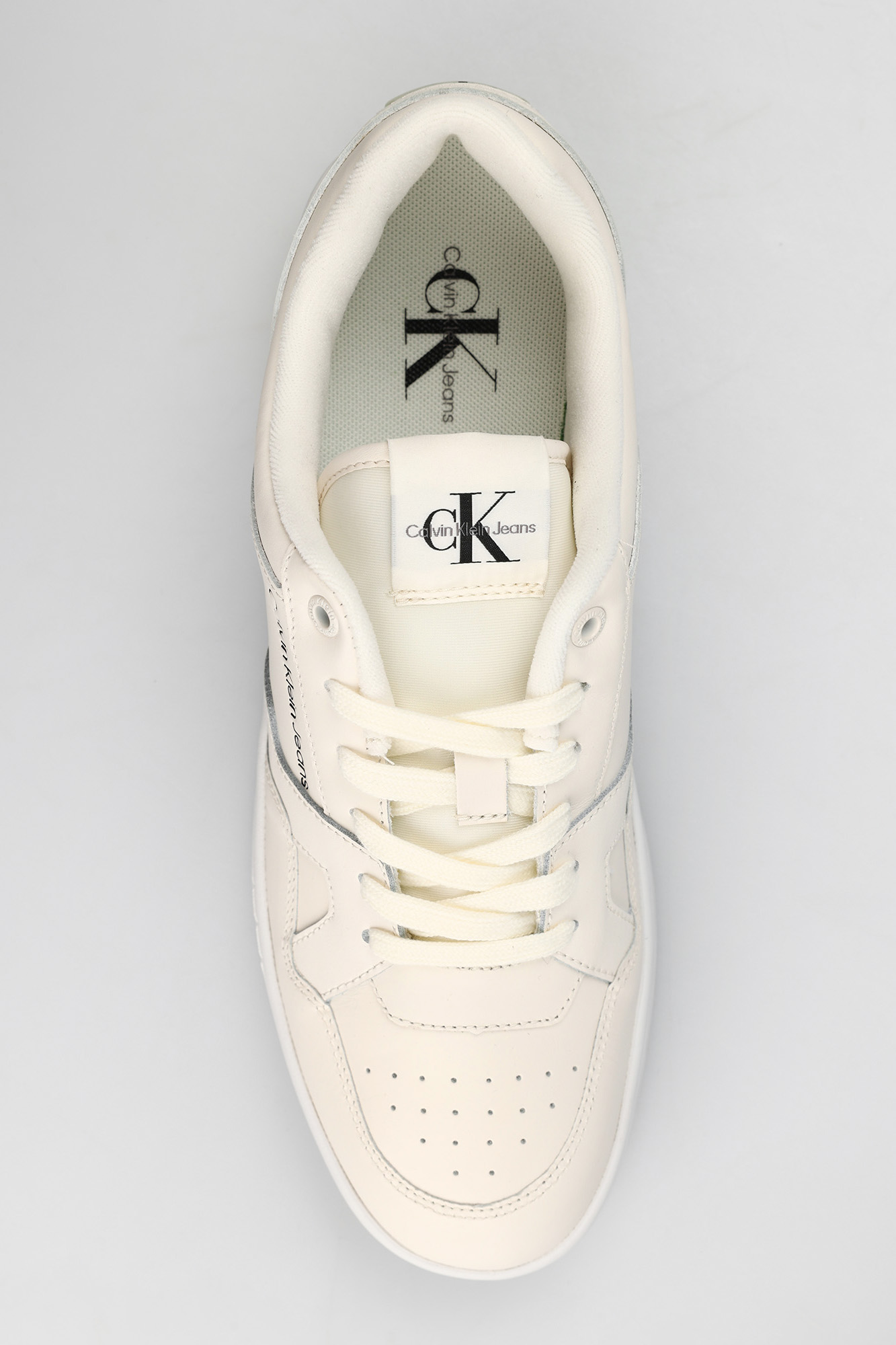 YM0YM00497 Кеды Calvin Klein Молочный