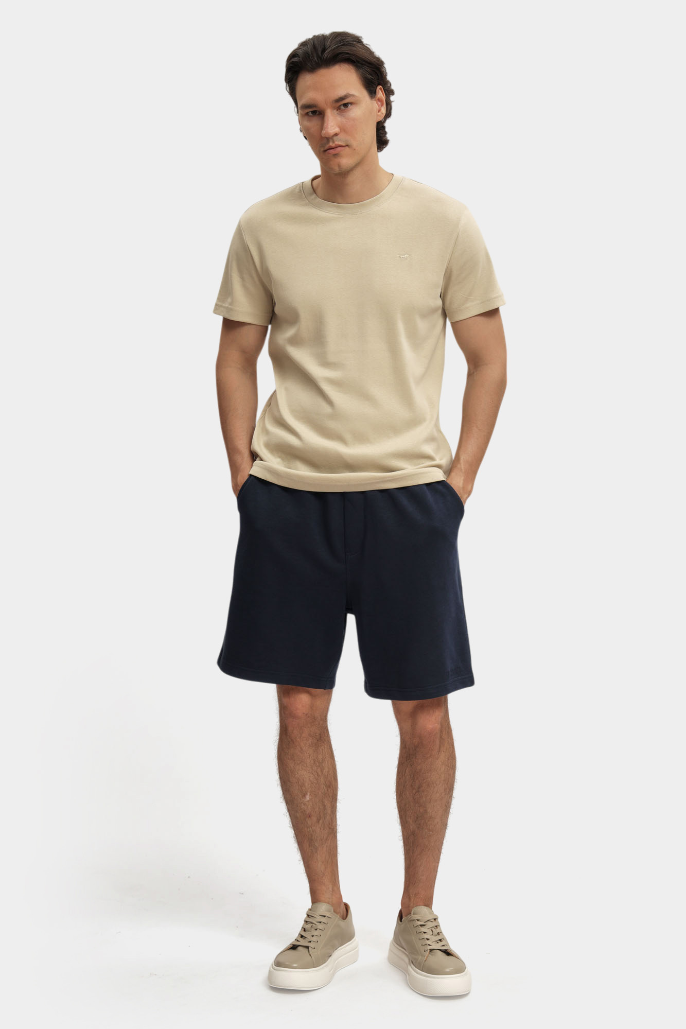 1016476 Шорты текстильные Mustang Синий