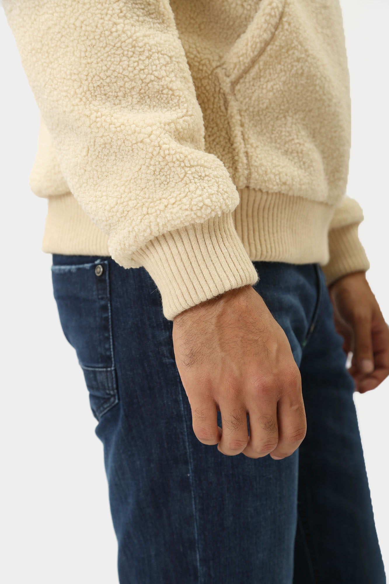 PBMF0237 Худи Bikkembergs Бежевый