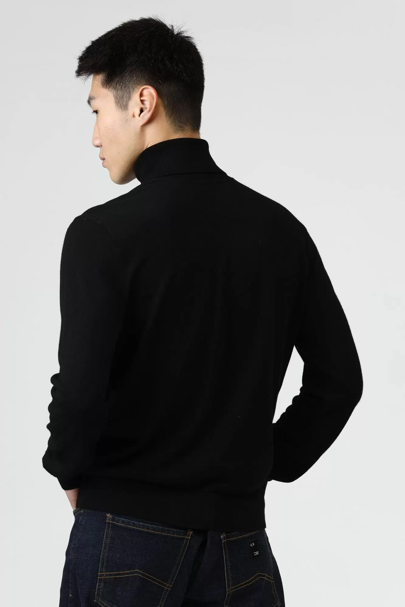 8NZM3C_ZM8AZ Водолазка Armani Exchange Черный