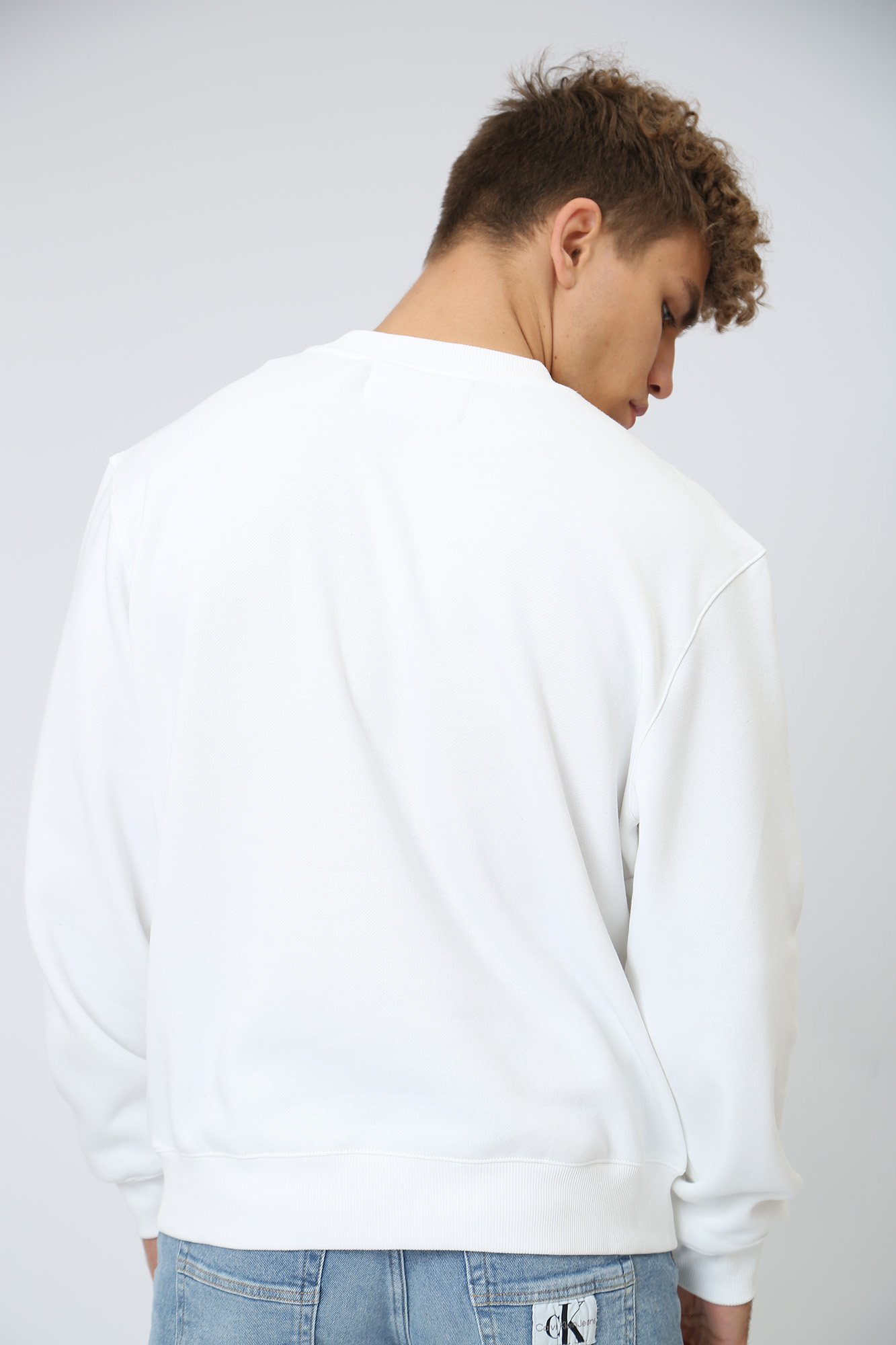 J30J321880 Свитшот Calvin Klein Jeans Белый