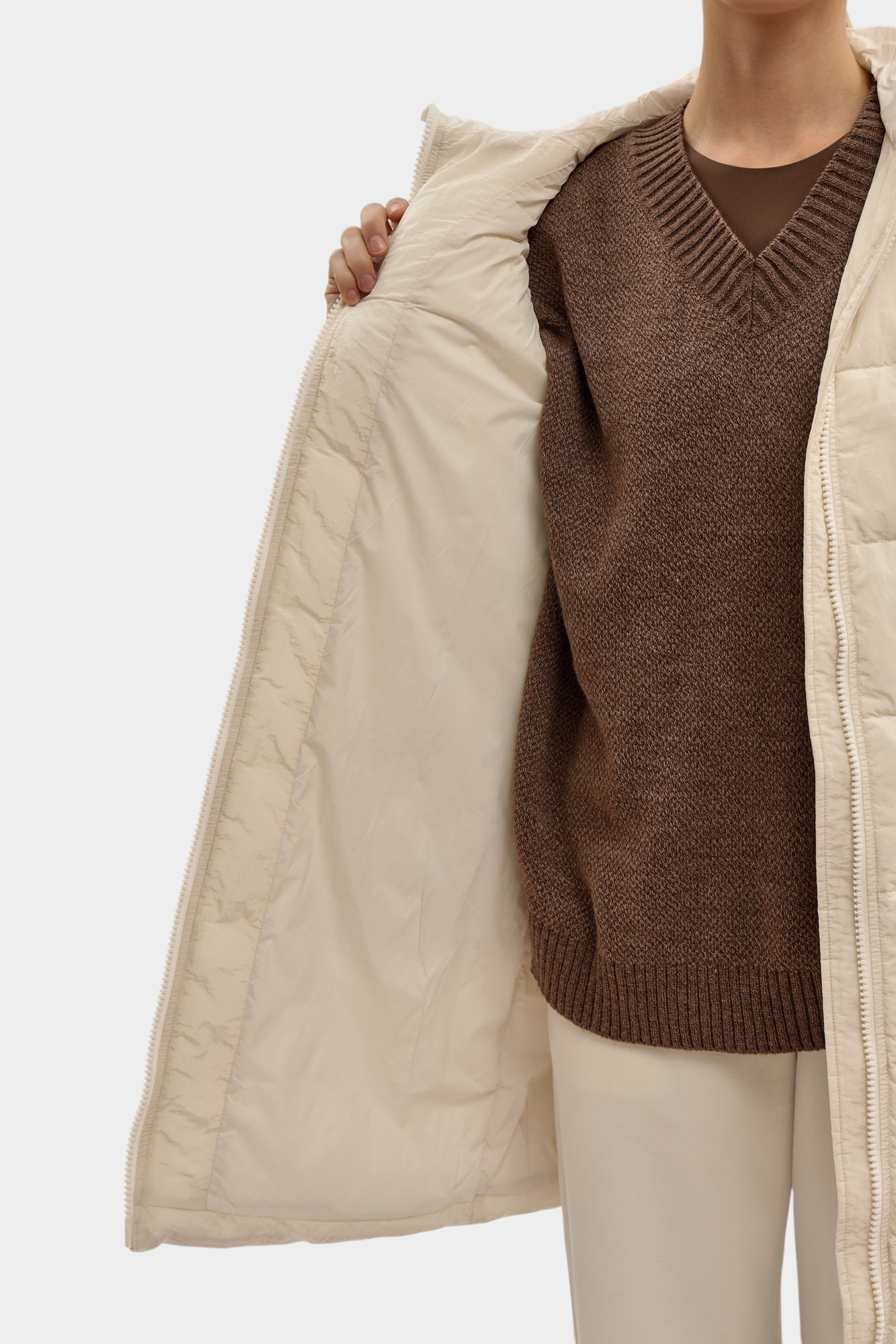 XW000651_AF16207 жилет утепленный armani exchange 