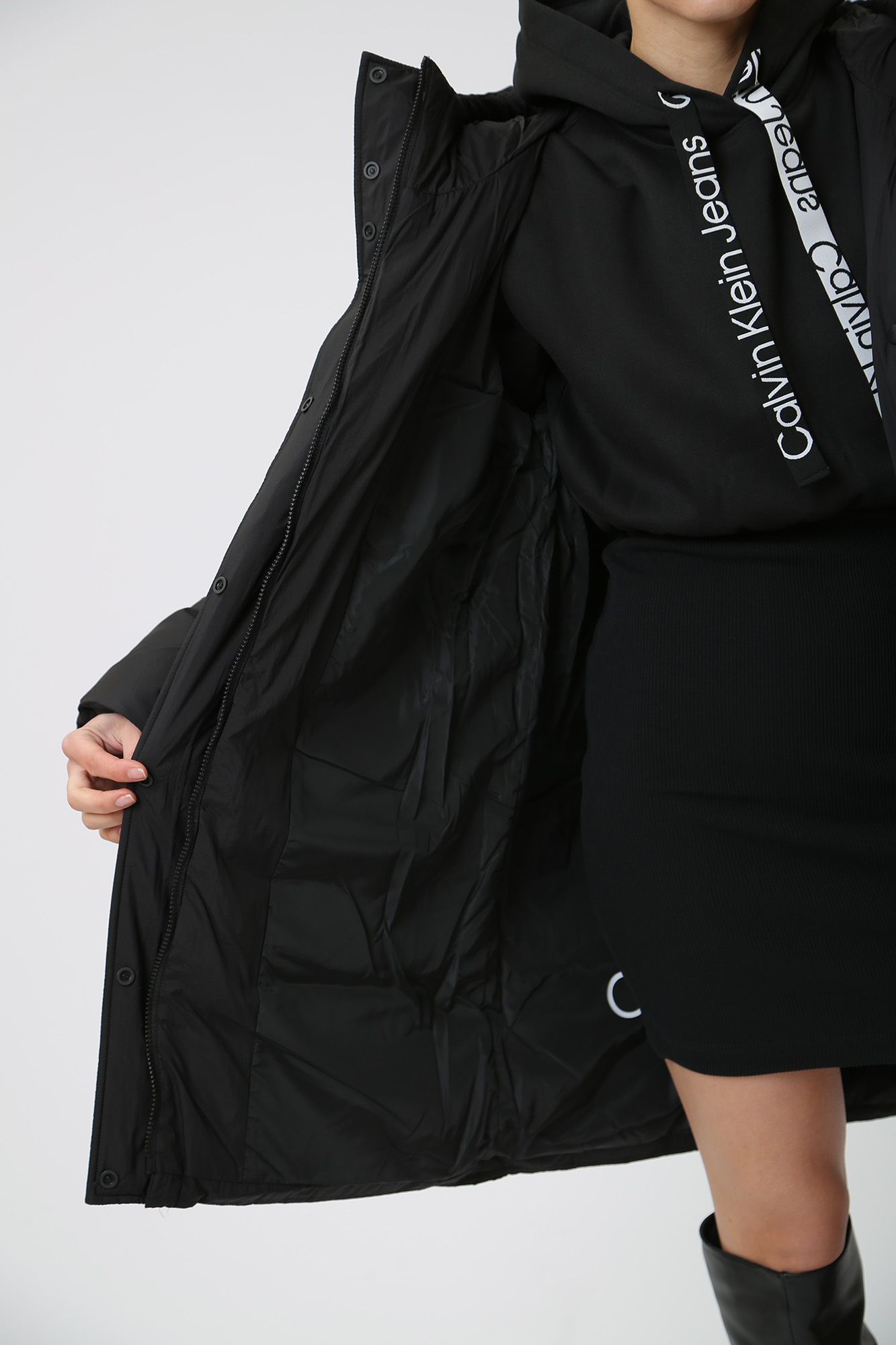 J20J221894 куртка утеплённая calvin klein jeans 