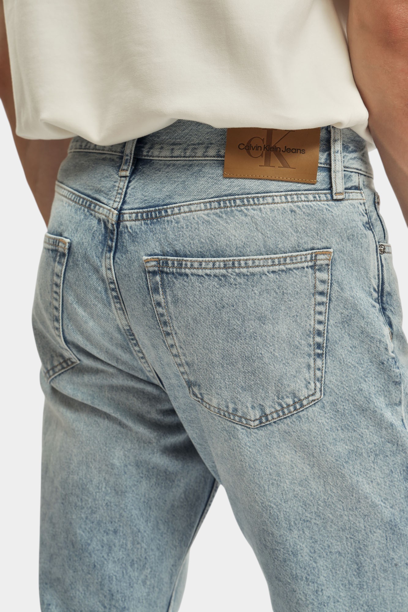 J30J327163 Брюки джинсовые Calvin Klein Jeans Белый