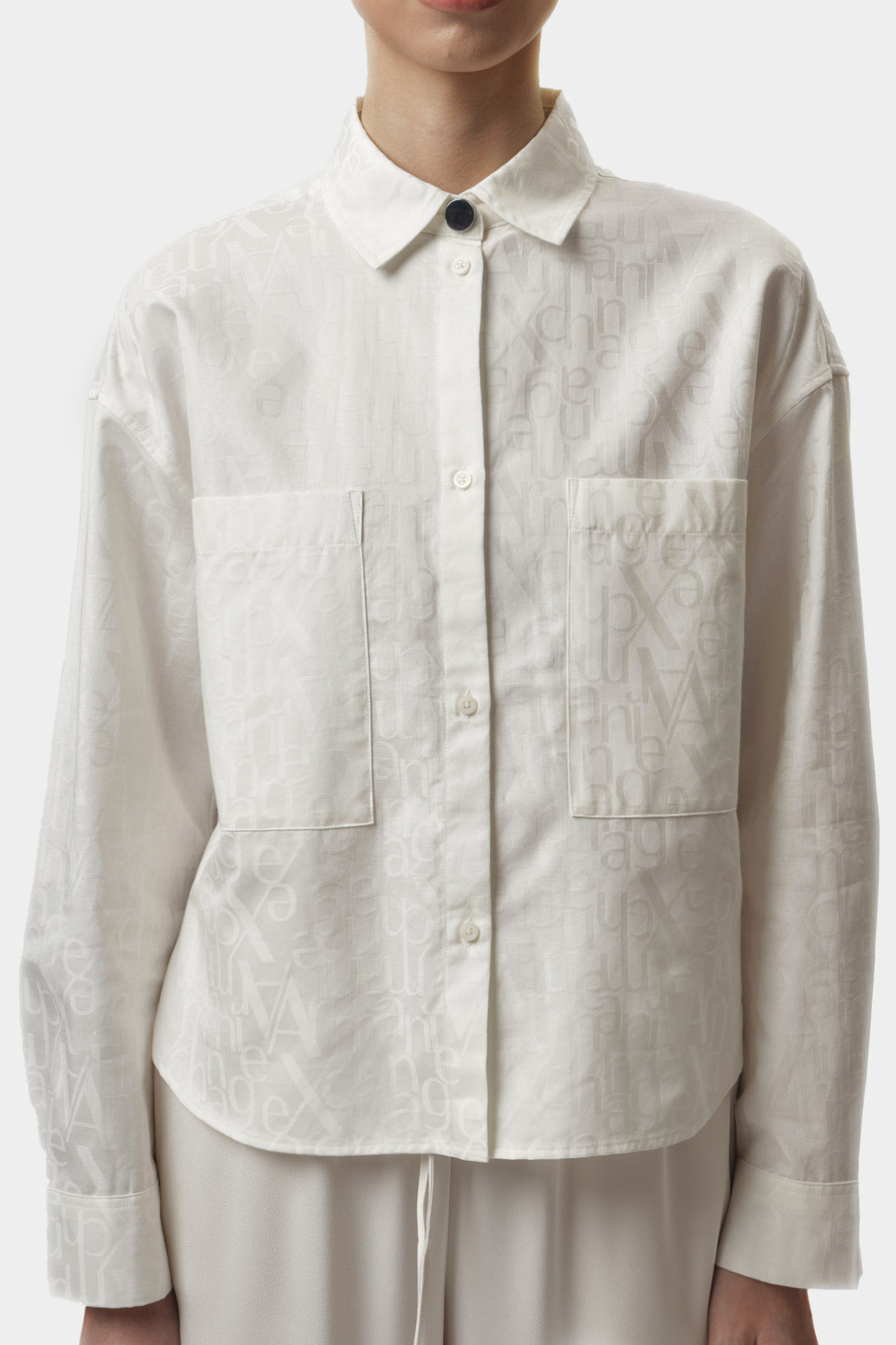 XW000097_AF10820 рубашка д/р armani exchange 