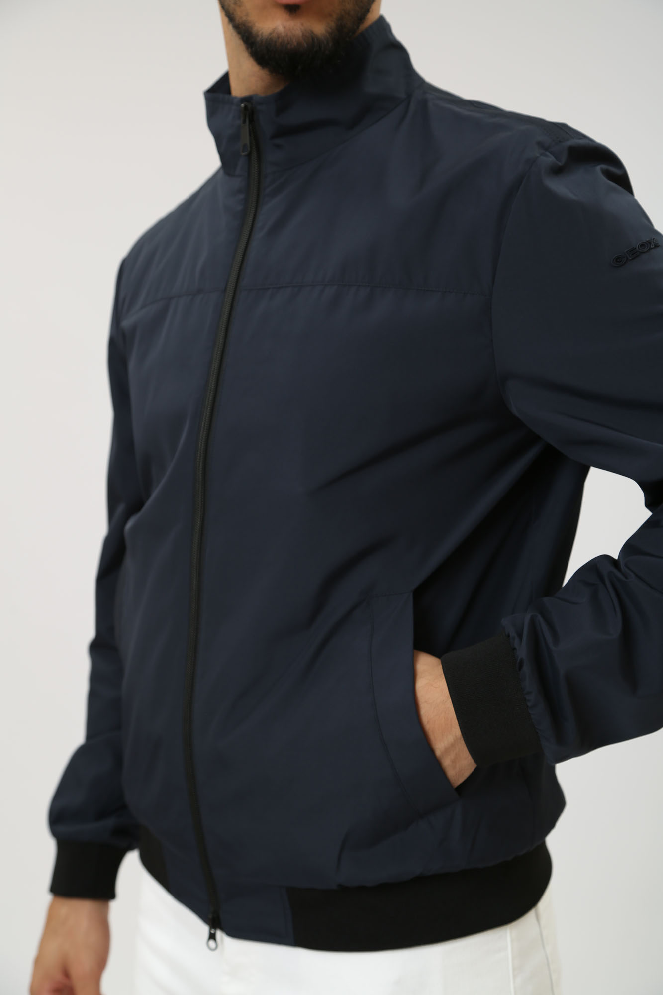 M4520JT3081F Куртка-бомбер Geox Синий