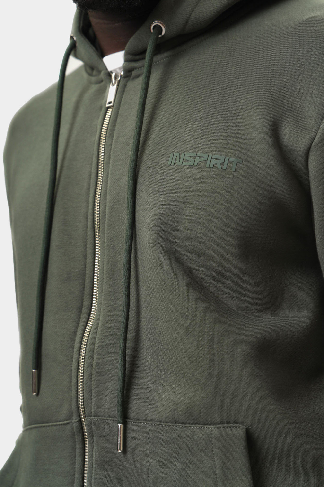 IM-124-005 Толстовка н/з INSPIRIT Зеленый