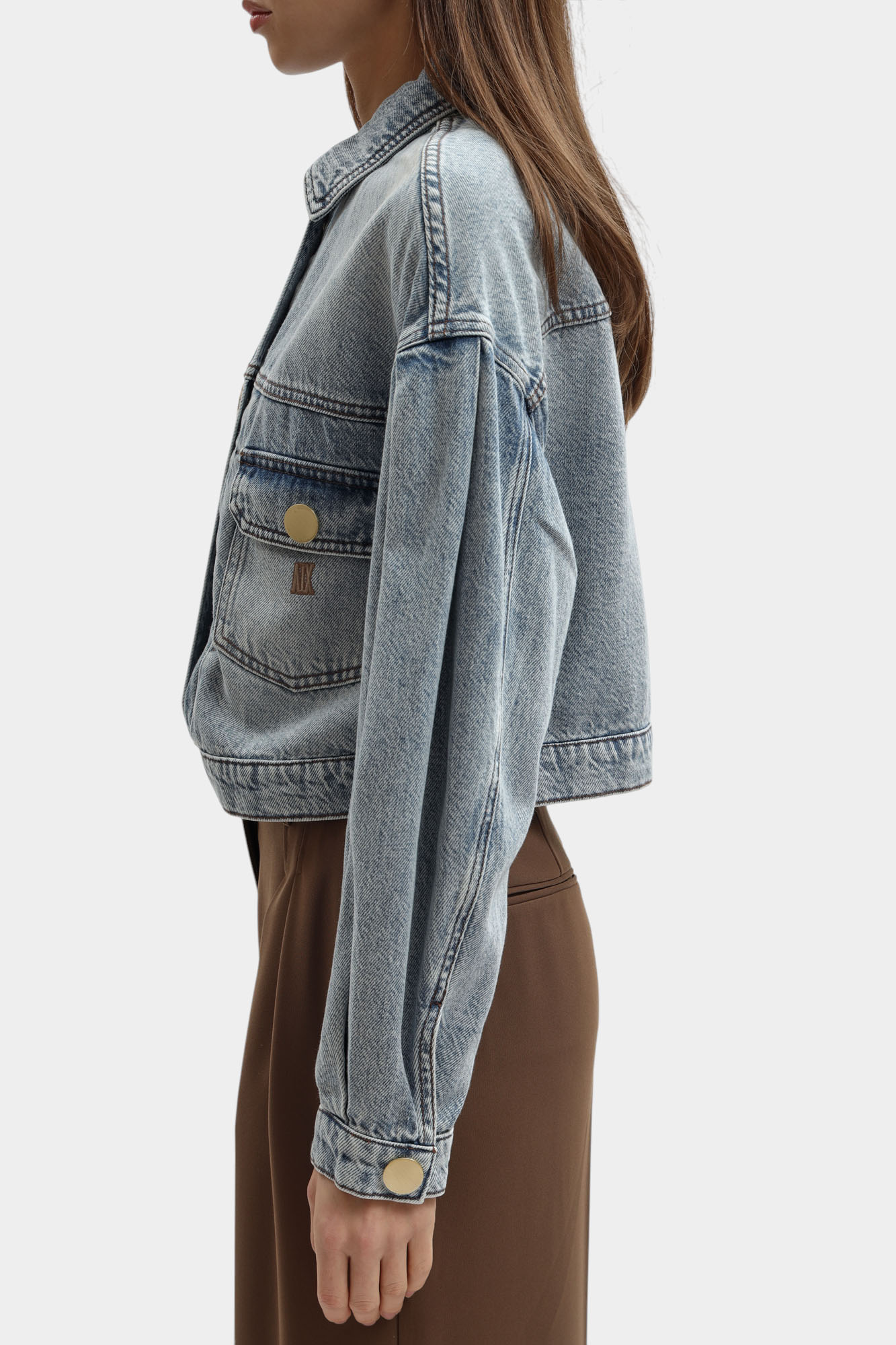 XW002260_AF21338 куртка джинсовая armani exchange 