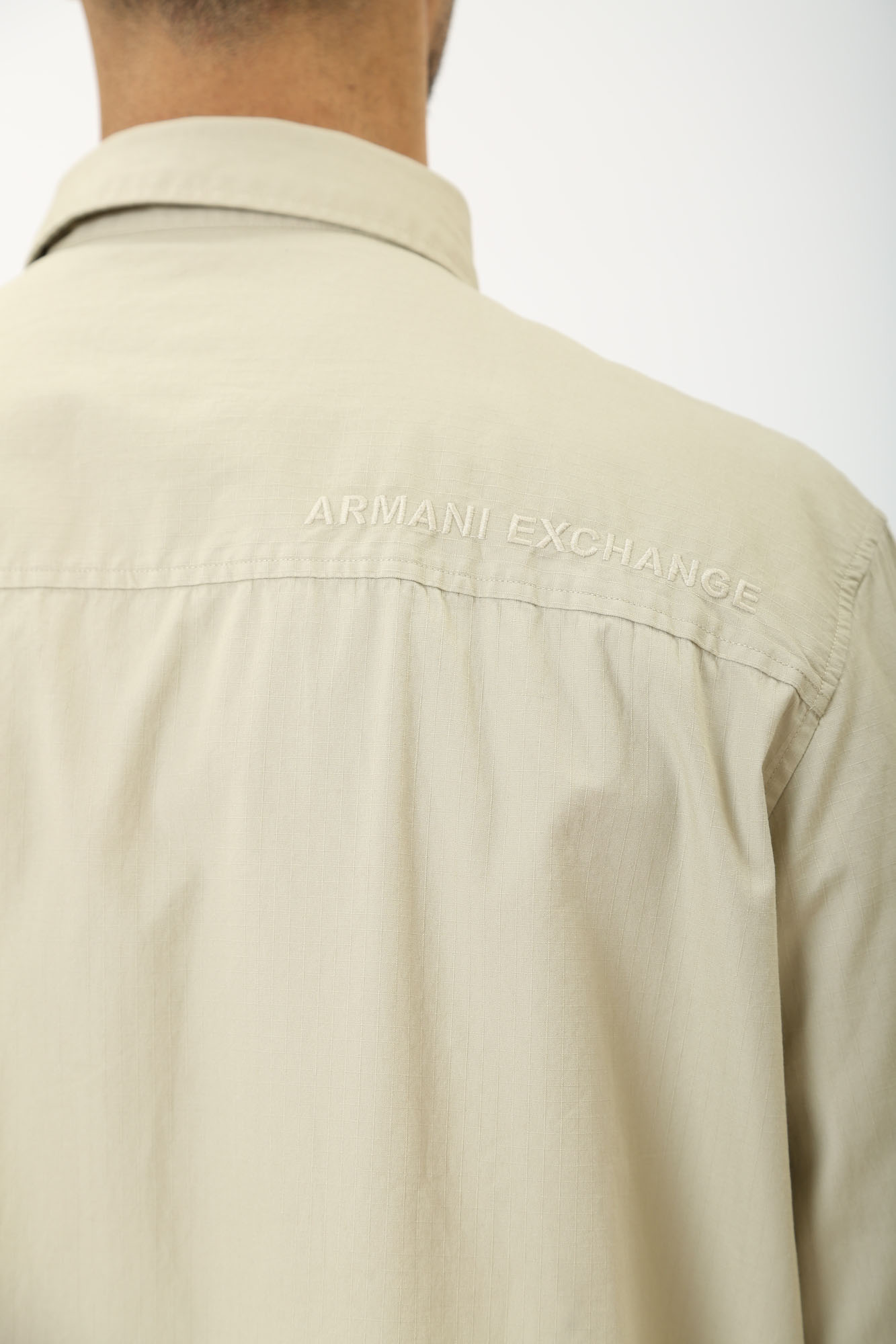 3DZC02_ZN3SZ_1795 Рубашка д/р Armani Exchange Бежевый