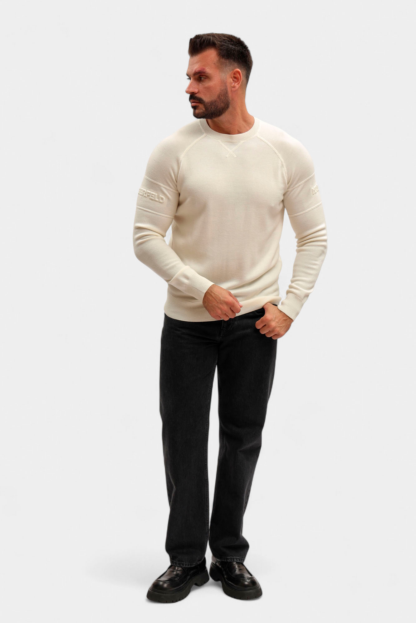 554399_655012 Джемпер Karl Lagerfeld Бежевый