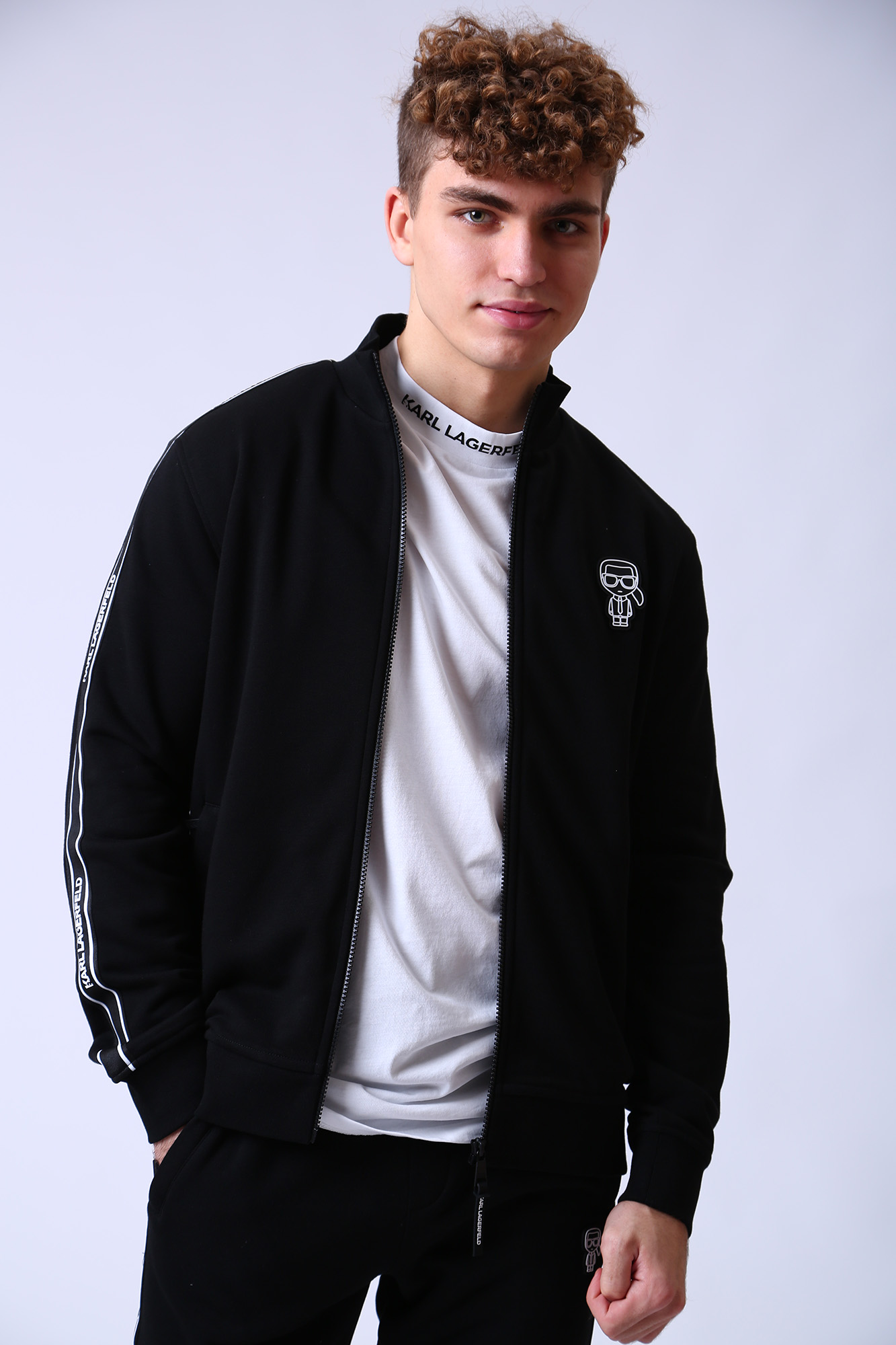 524910_705036 Толстовка Karl Lagerfeld Черный