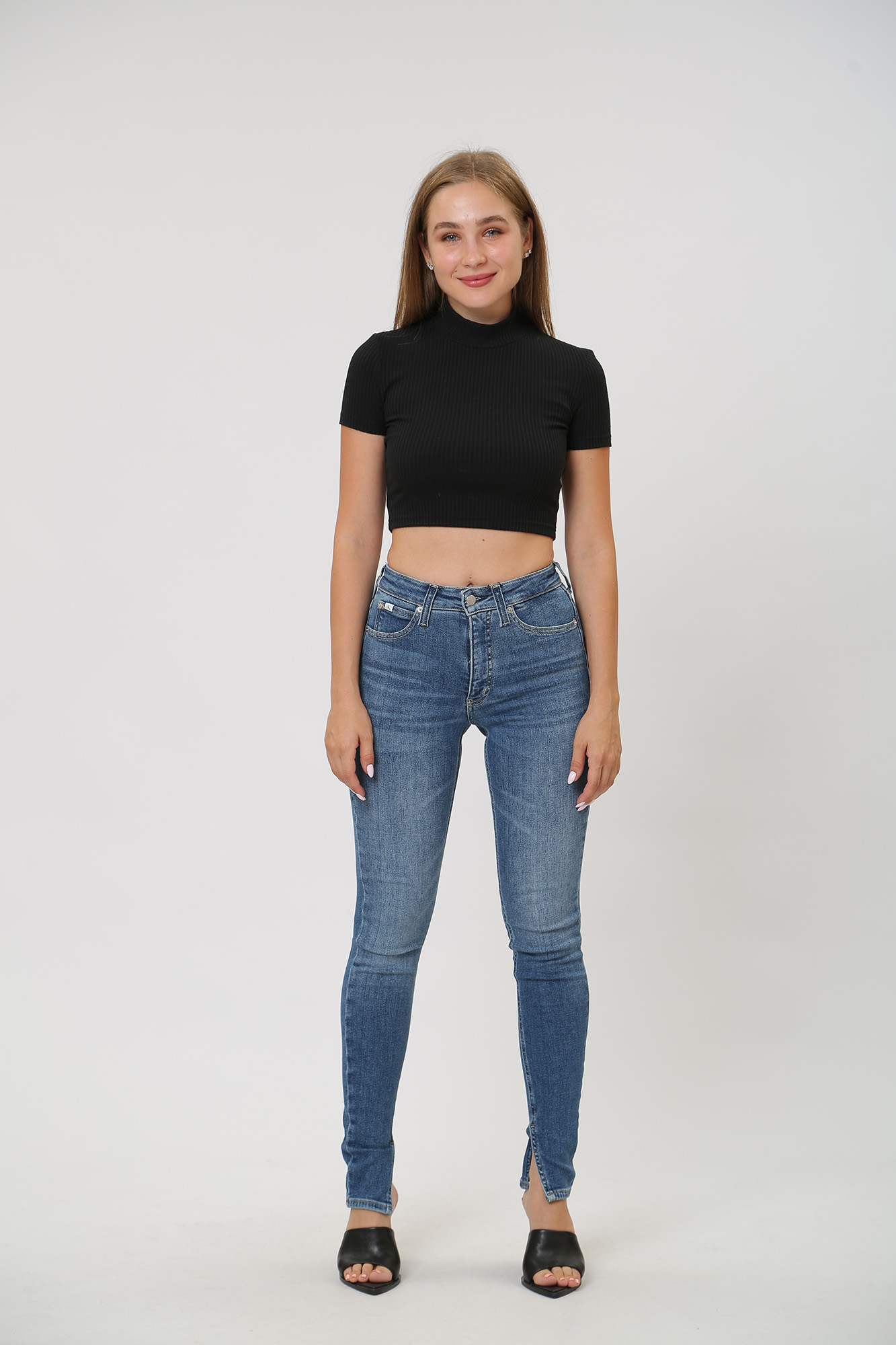 J20J221773 брюки джинсовые calvin klein jeans  calvin klein jeans 