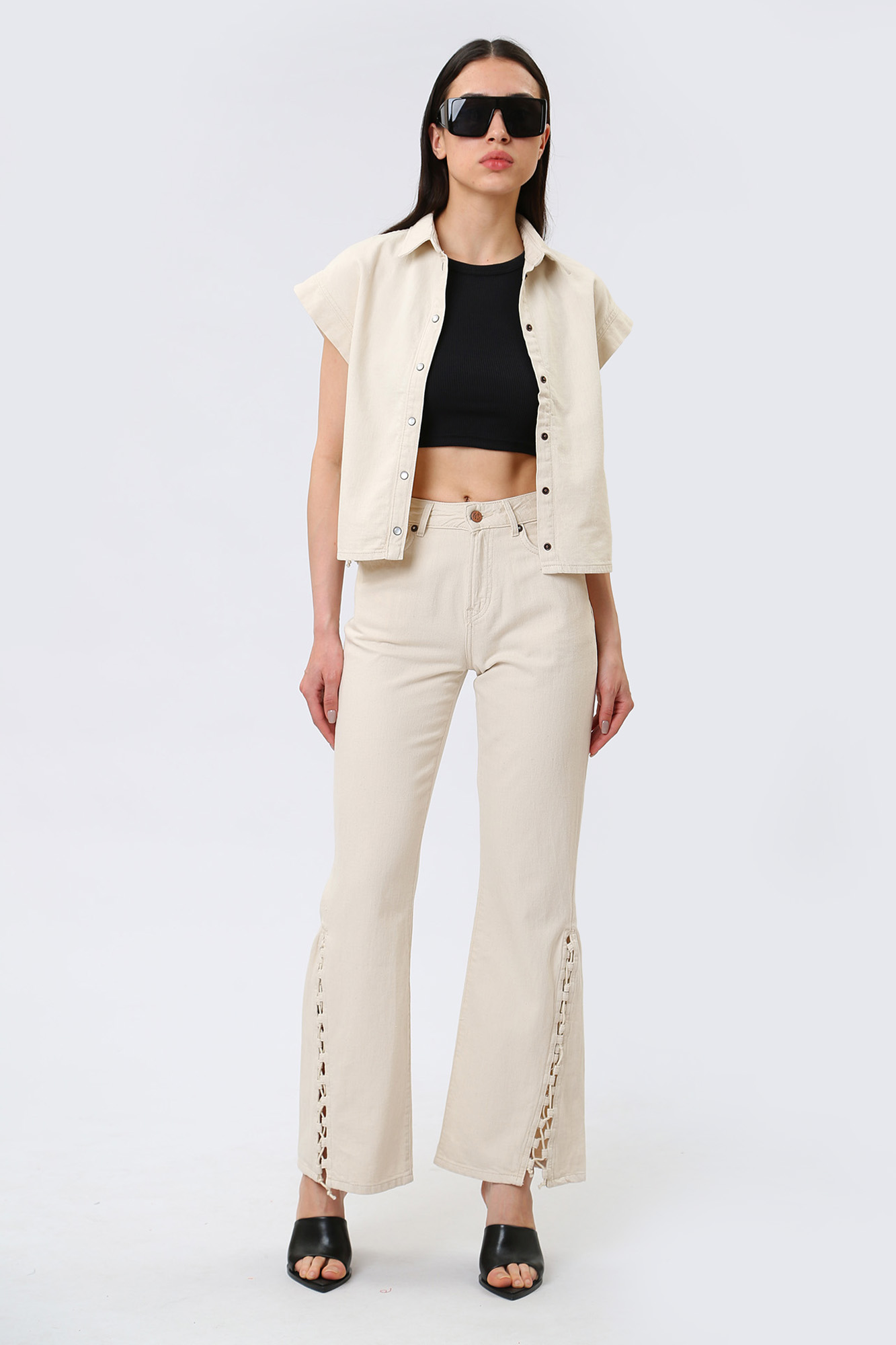 PL204419 брюки джинсовые pepe jeans