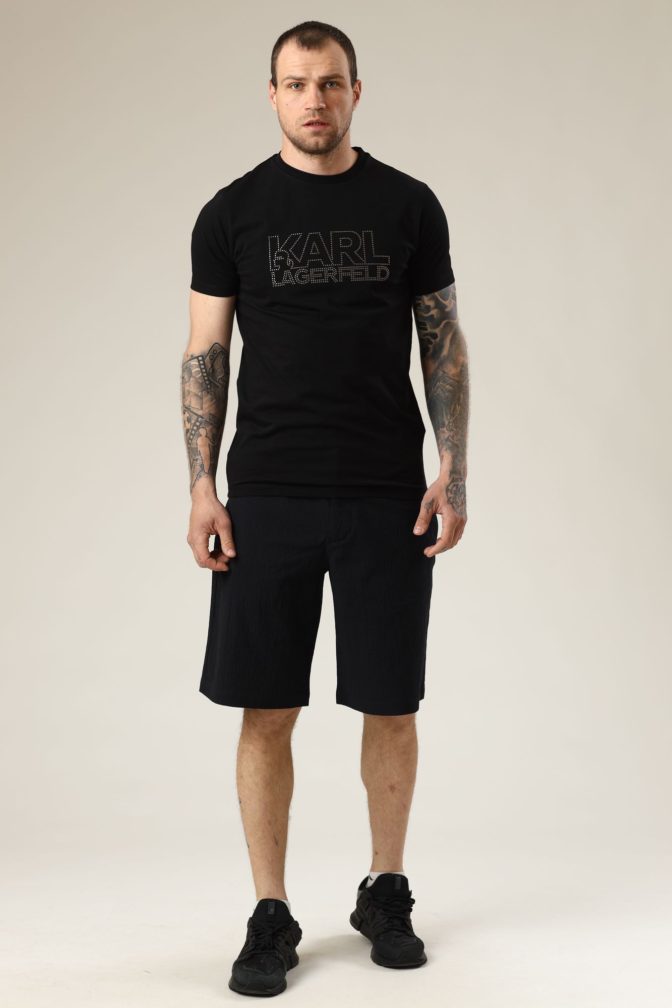 3KZS02_ZNLWZ Шорты Armani Exchange Черный