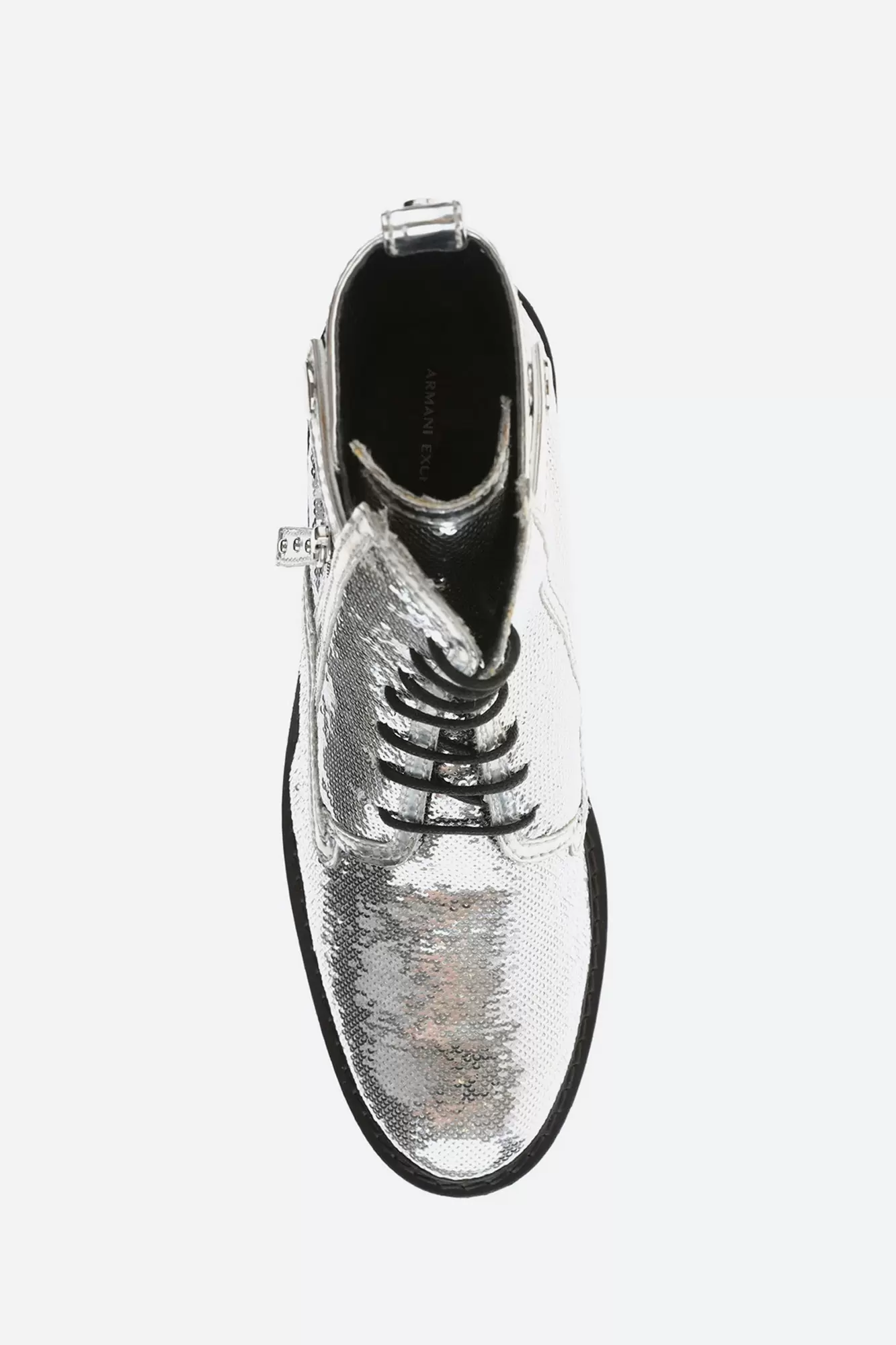 945034_7A108 Ботинки Armani Exchange Серебряный