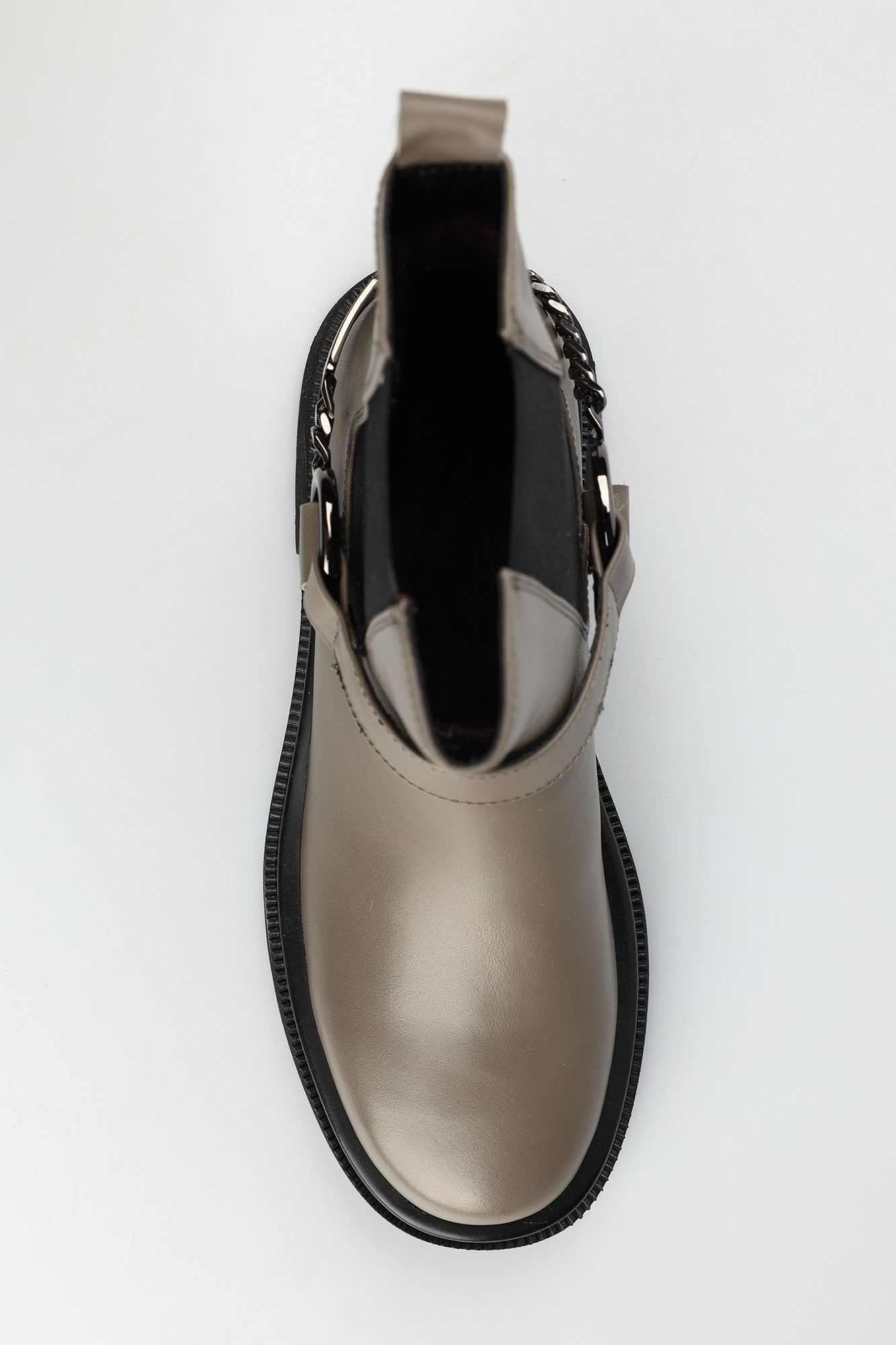 MC12113-WT/8 текстиль Ботинки жен кожа темн.сер. Ботинки челси Marc Cony Хаки