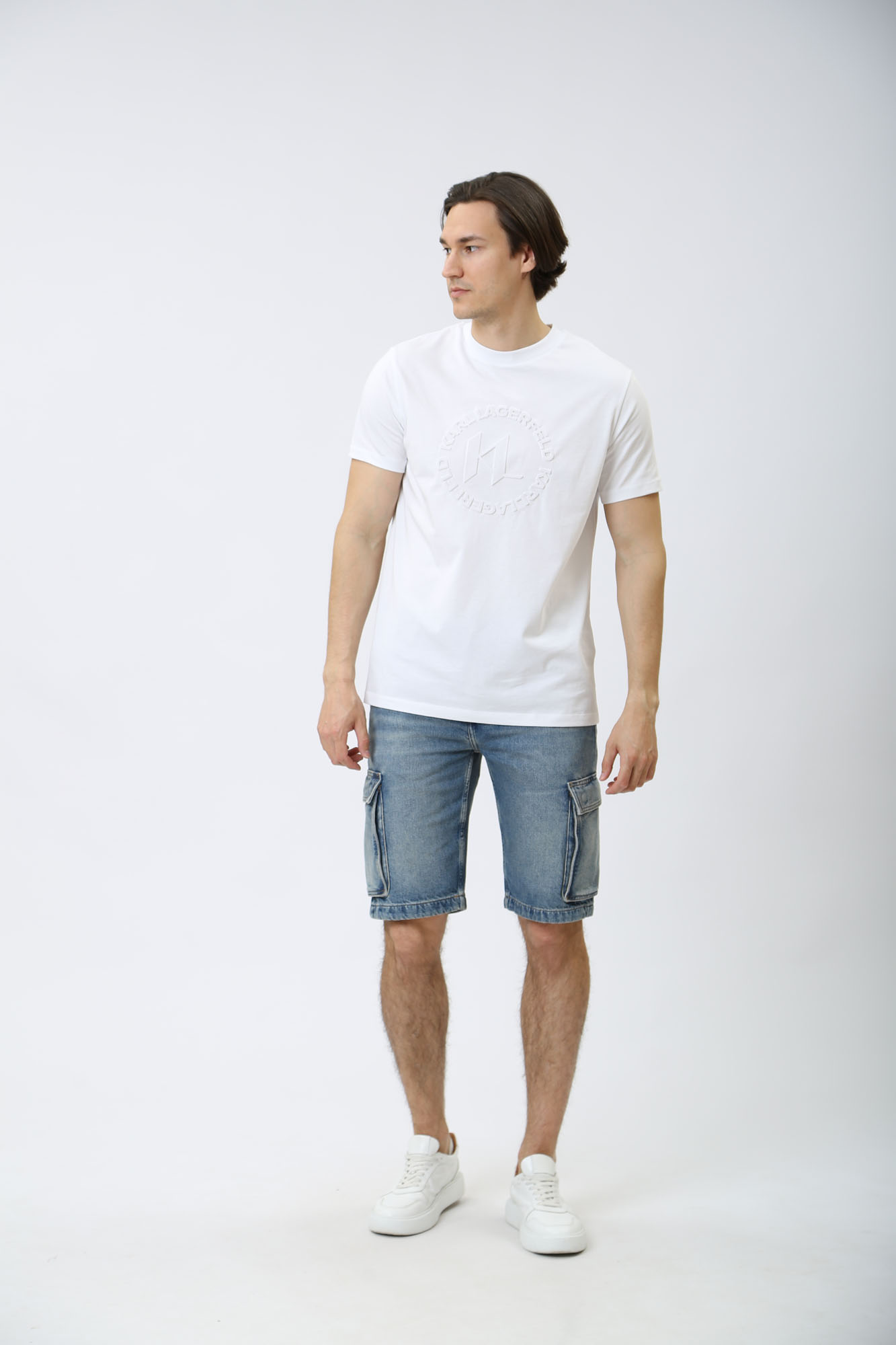 542225_755084 Футболка Karl Lagerfeld Белый