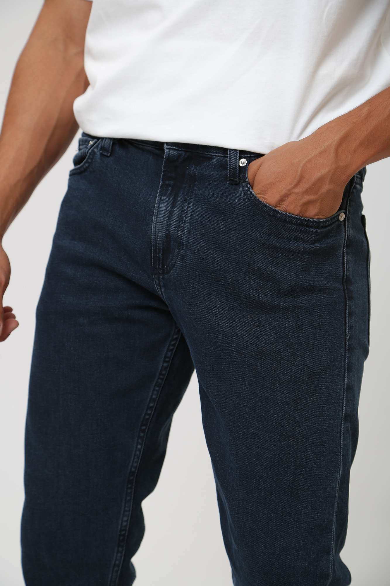 J30J323857 Брюки джинсовые Calvin Klein Jeans  Calvin Klein Jeans Синий