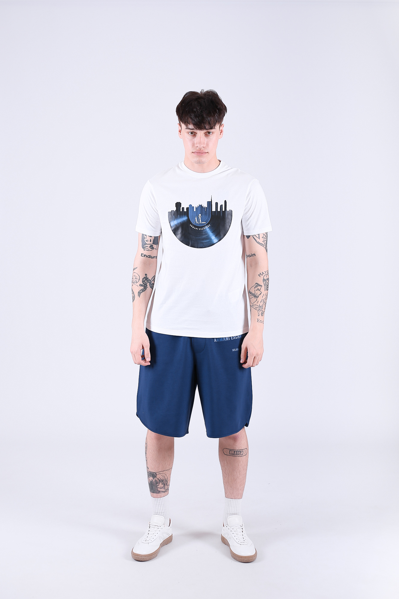 3LZSHX_ZJ5GZ_15BF Шорты Armani Exchange Синий