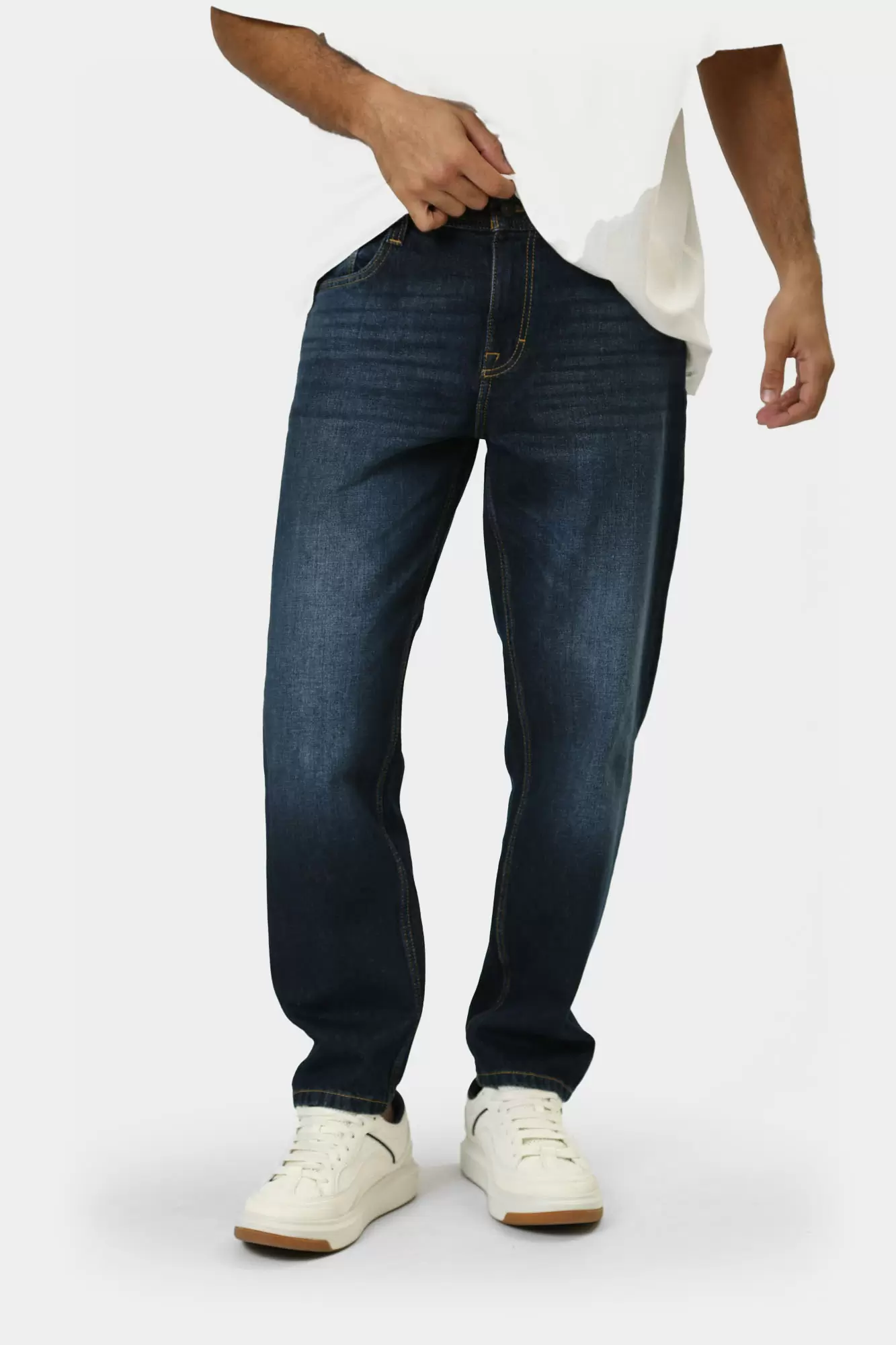 1015511-5000 Брюки джинсовые Mustang Синий