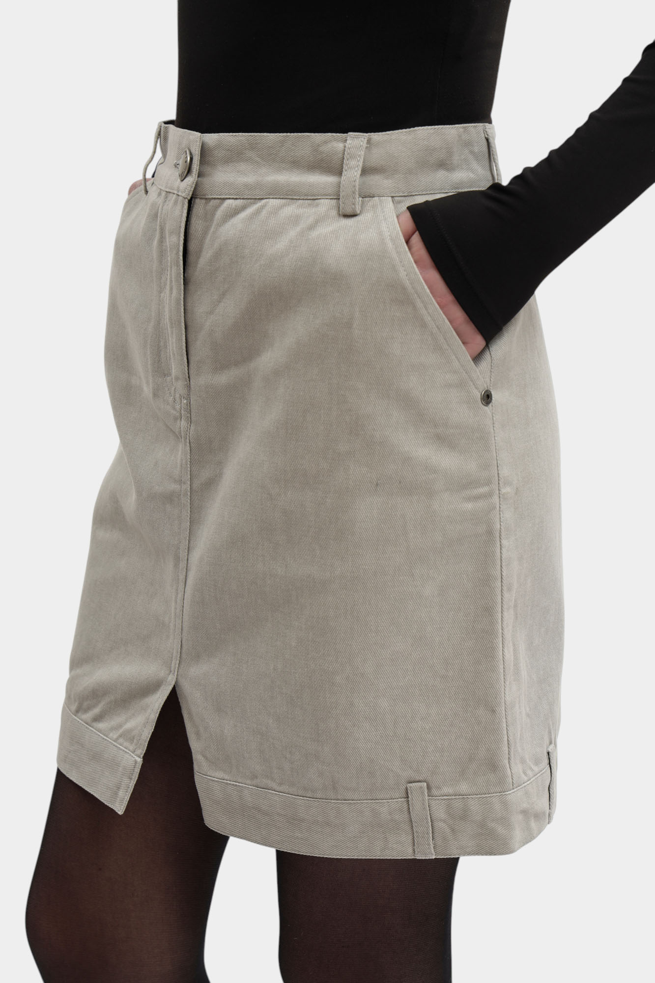 W-261-TH-56-1104 юбка джинсовая the hills 