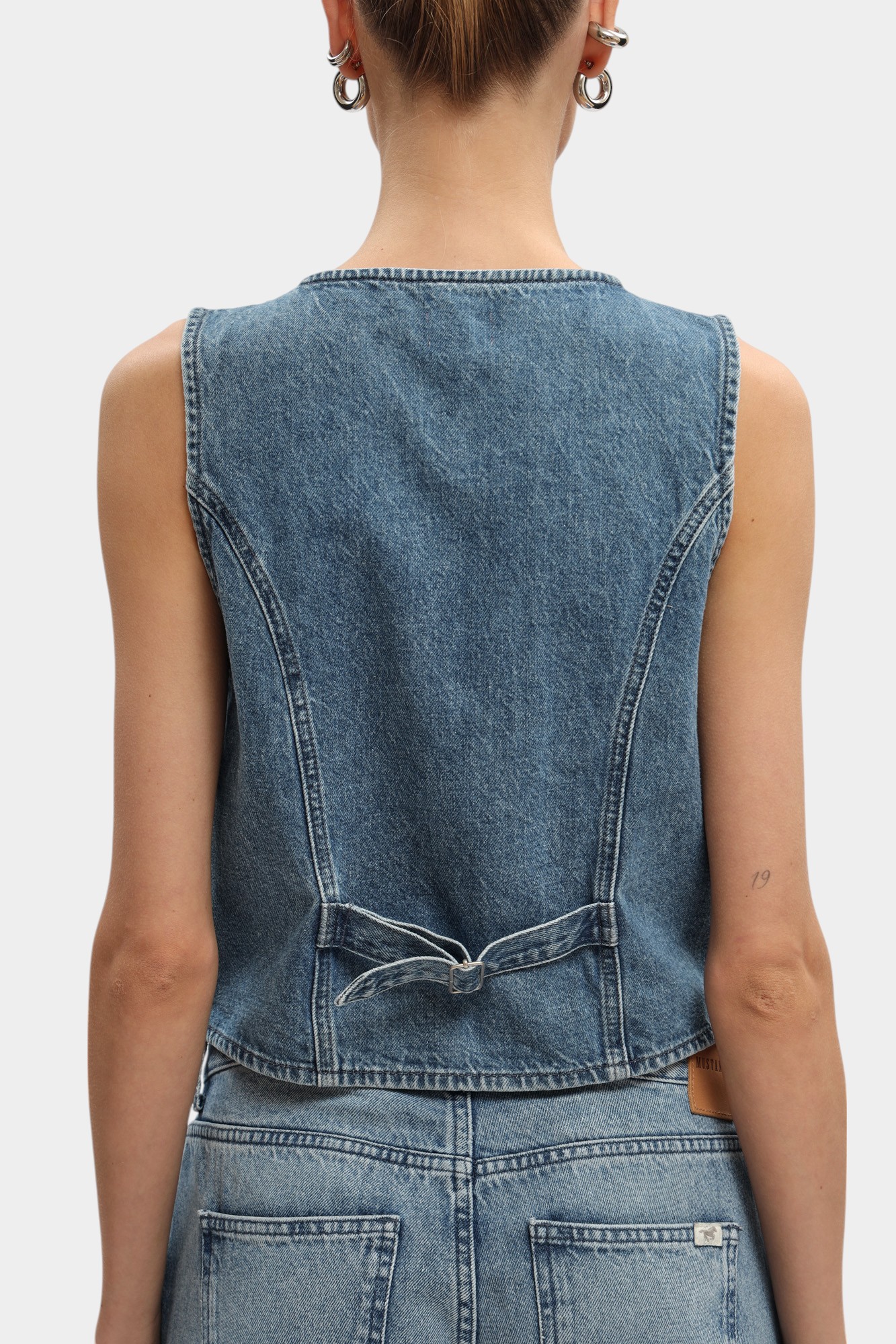 1016221-5000 жилет джинсовый mustang 