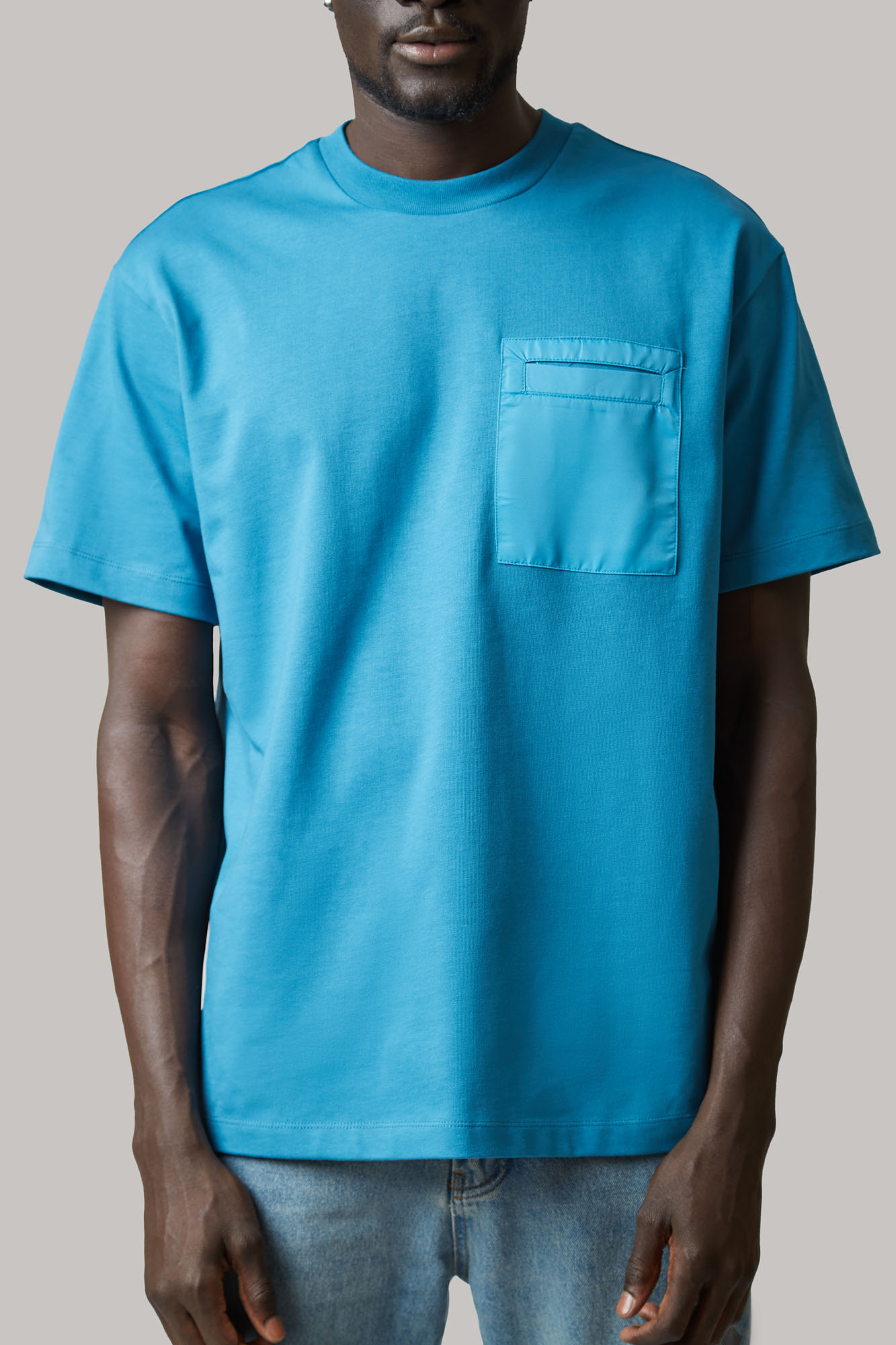 VM-ERK-22-319 Футболка Van Mich Голубой