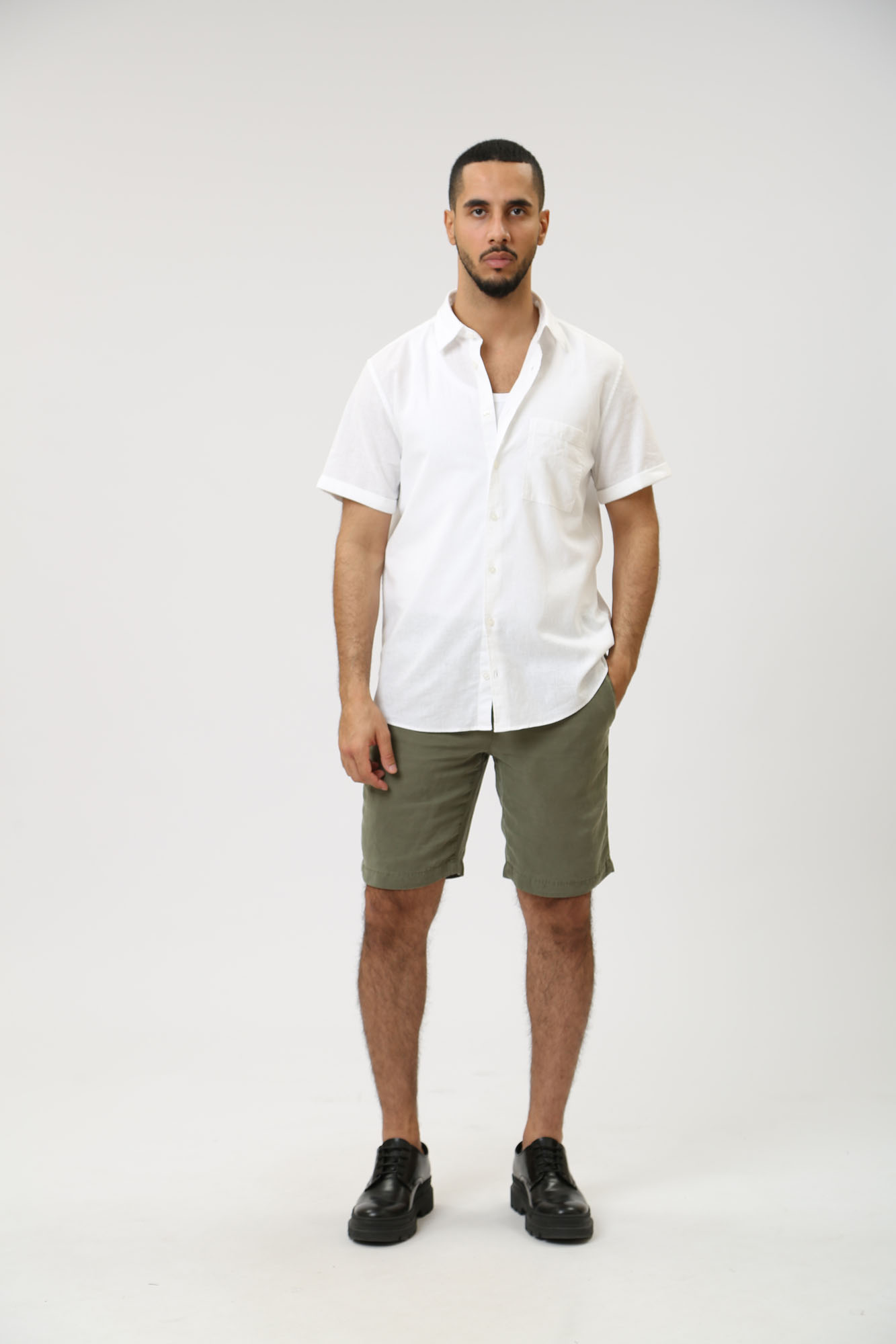 30041220_10017536 Рубашка Strellson Белый