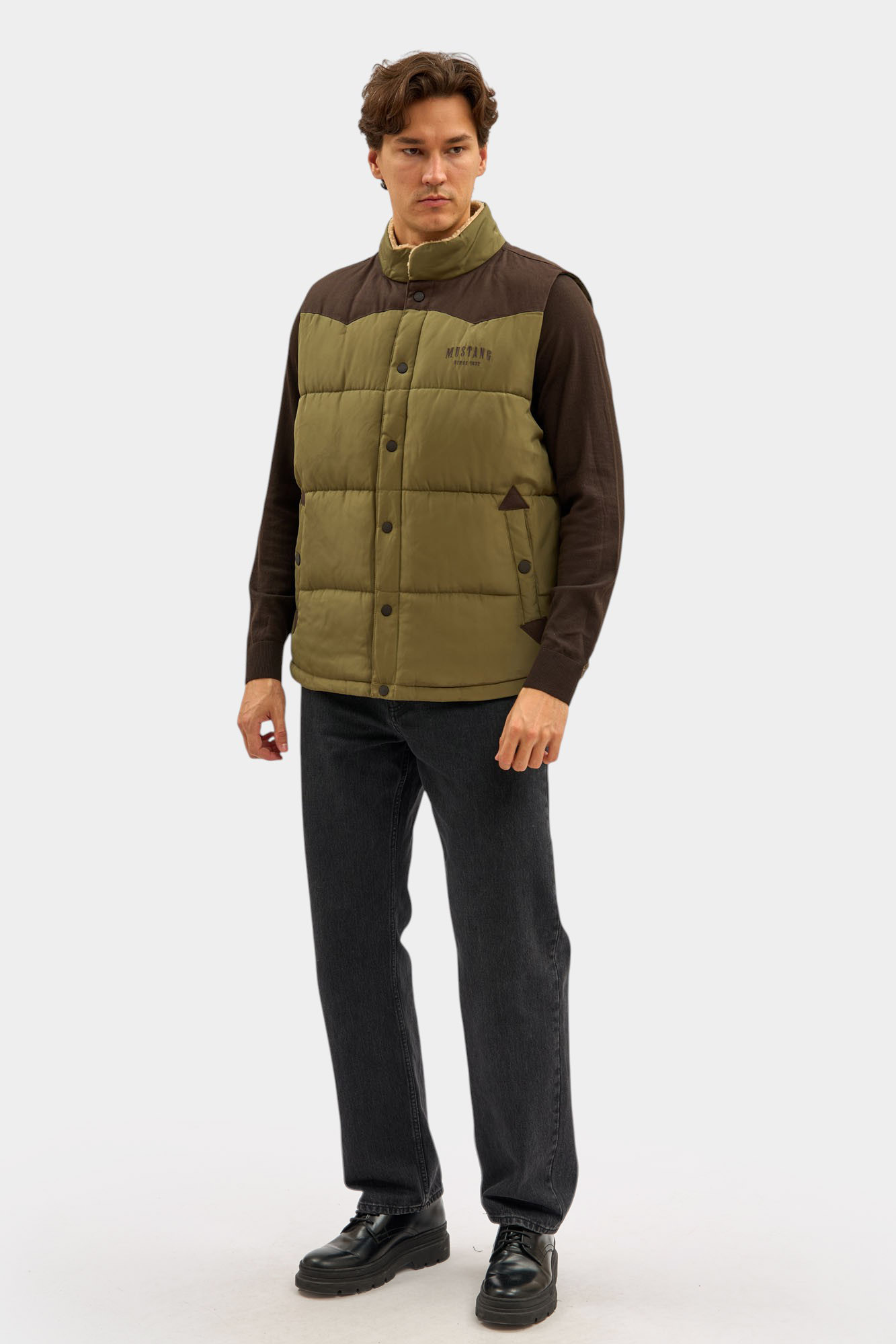 1016901 Жилет Mustang Зеленый