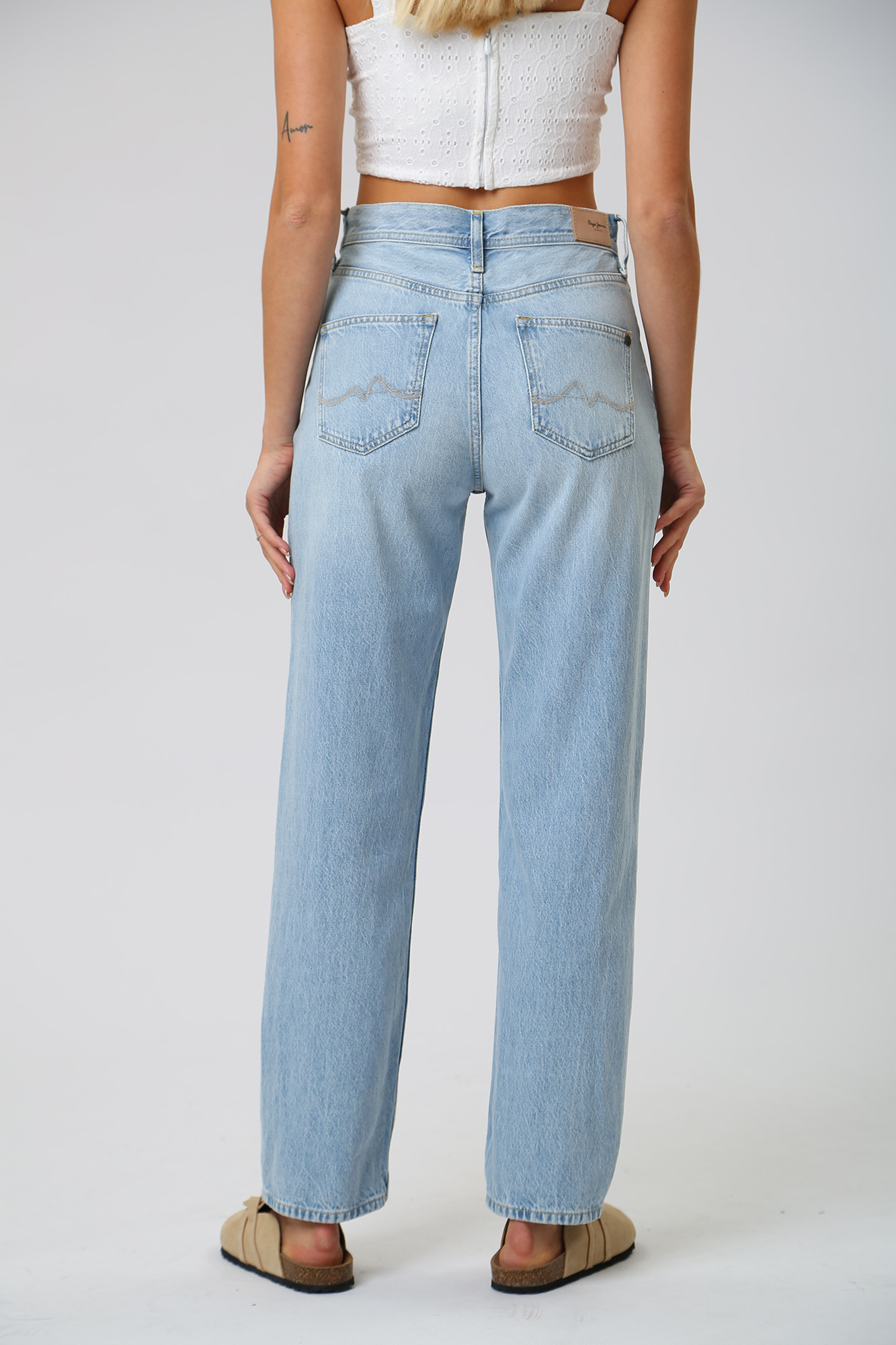 PL204158PF0 брюки джинсовые pepe jeans 