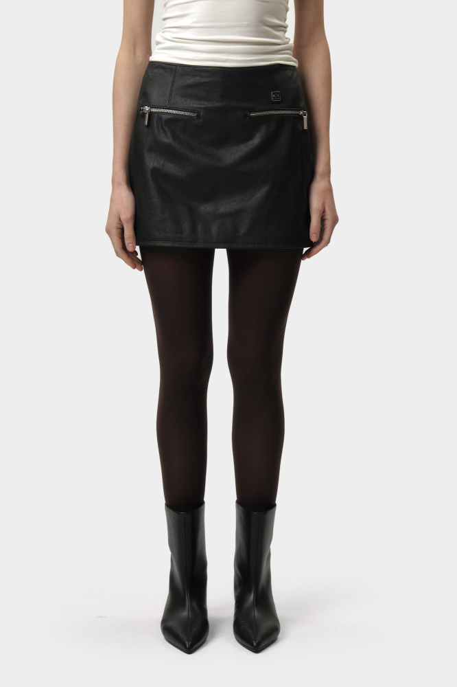 Юбка кожаная Armani Exchange