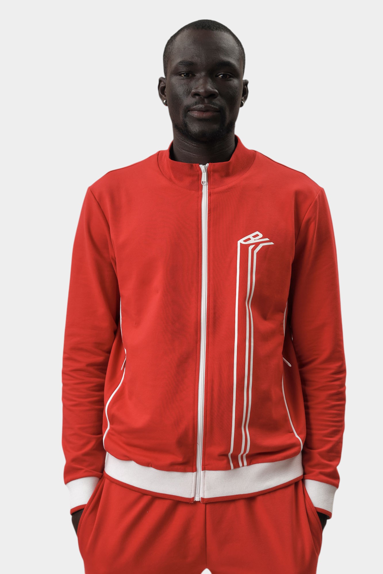 BMF0734 Тректоп Bikkembergs Оранжевый