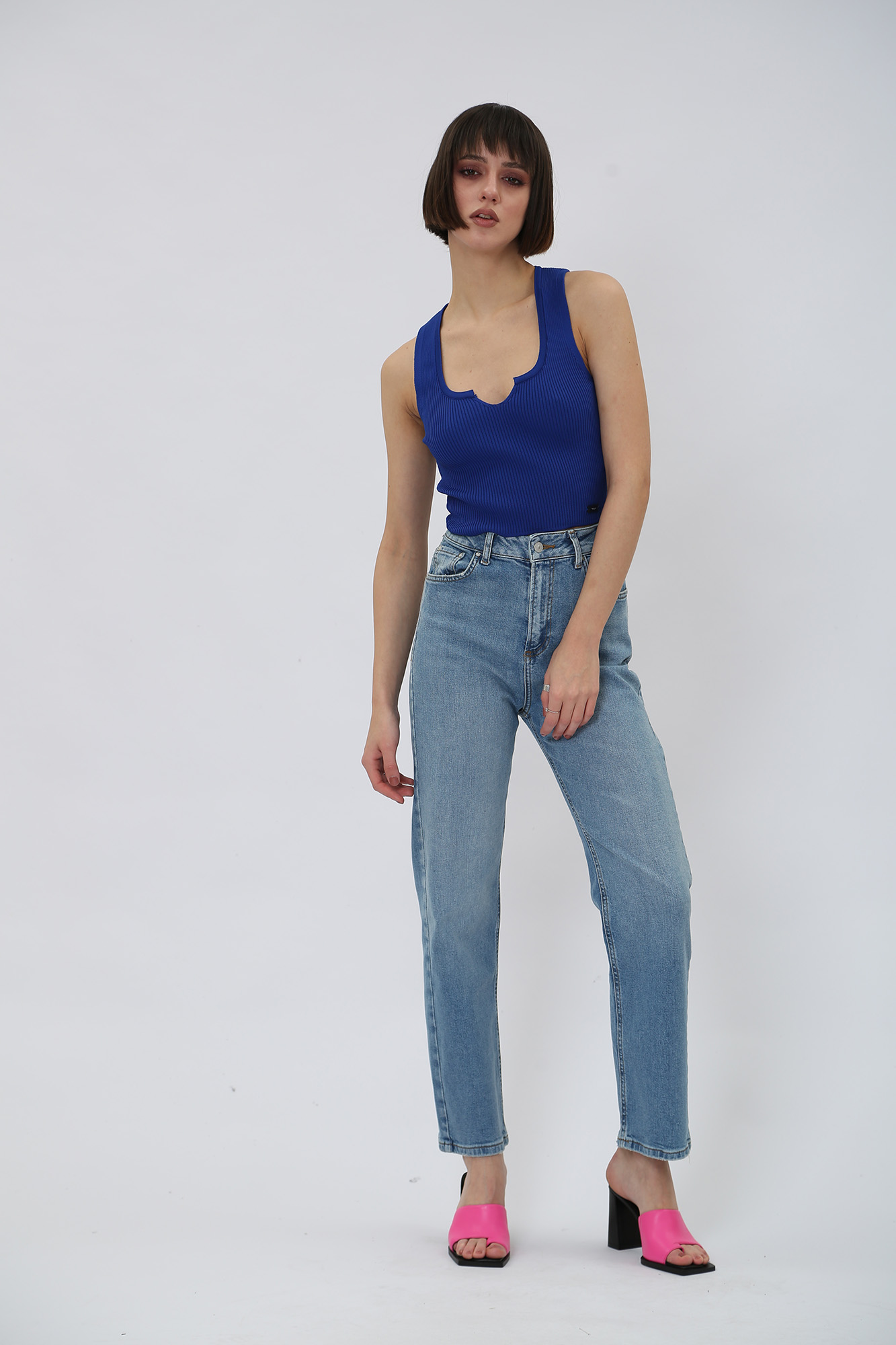 51580-15459 джинсы myla zip ltb