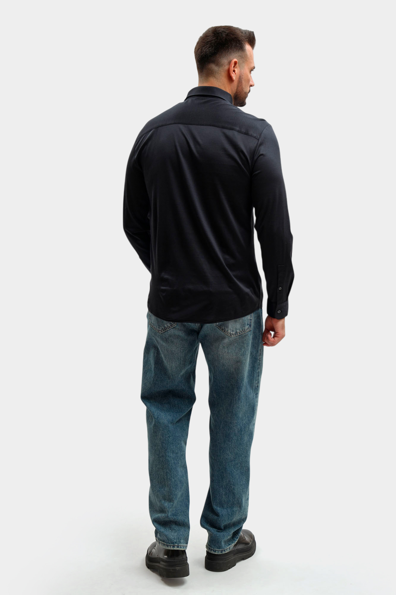 EM004604_AF10017 Рубашка Emporio Armani Синий