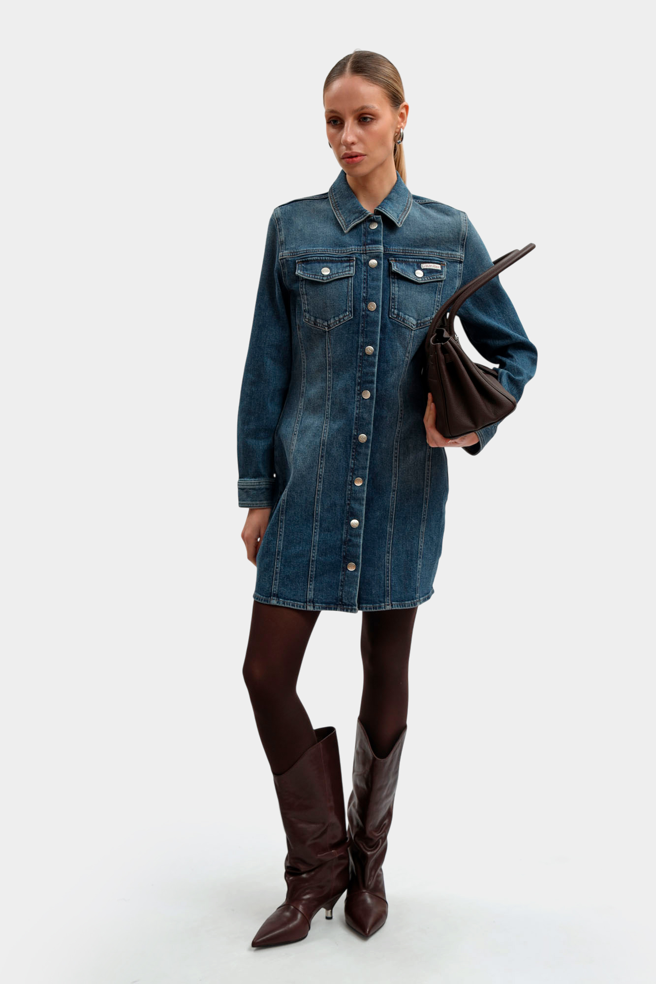 LV047D774G платье джинсовое calvin klein jeans 