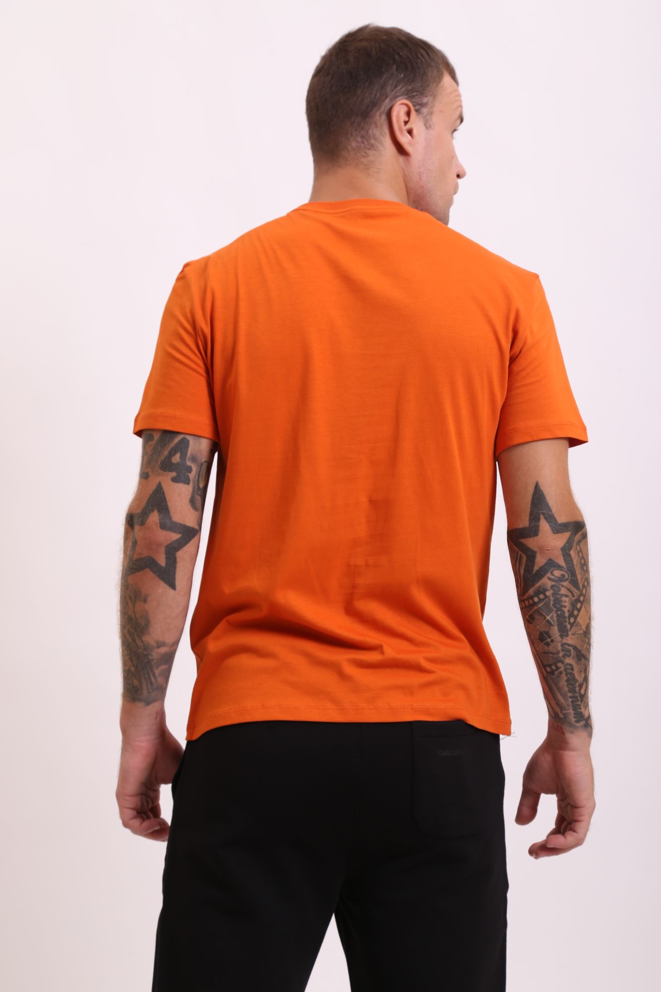 6KZTAX_ZJ5LZ Футболка Armani Exchange Оранжевый