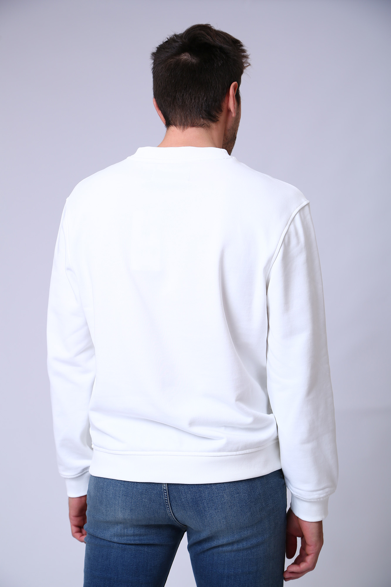 J30J320840 Свитшот Calvin Klein Jeans Белый