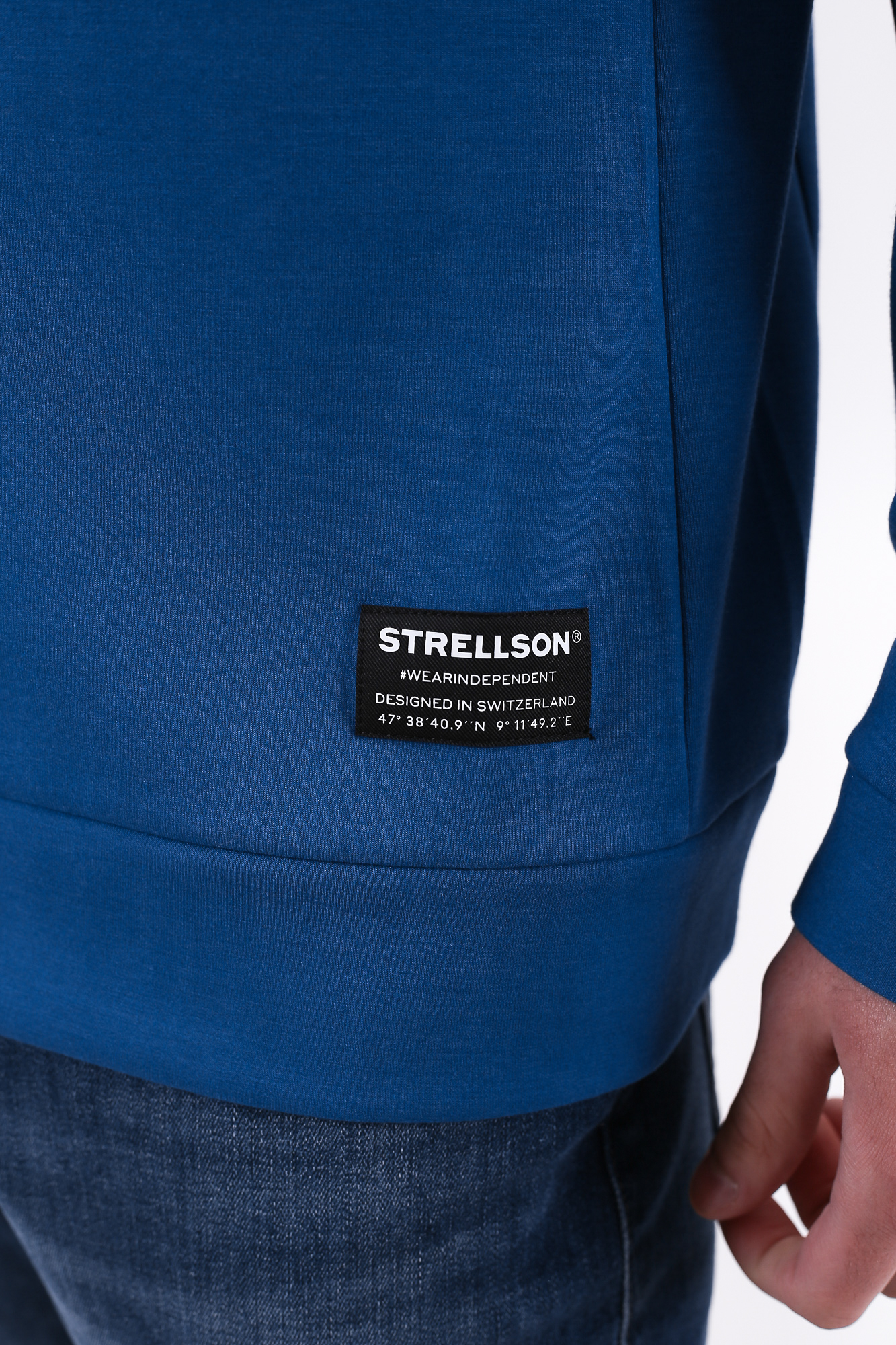 30030096_10013017 Свитшот Strellson Синий