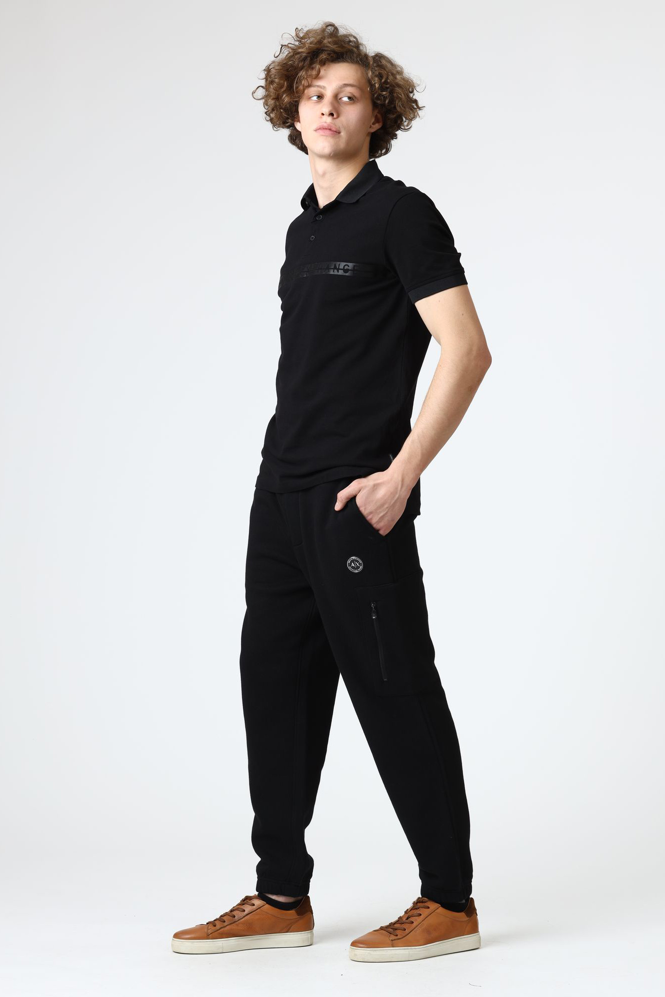 6HZPFT_ZJ2TZ Брюки спортивные Armani Exchange Черный