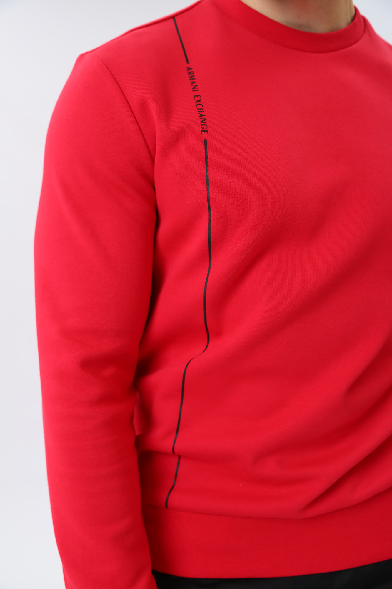3RZMBC_ZJCAZ Свитшот Armani Exchange Красный