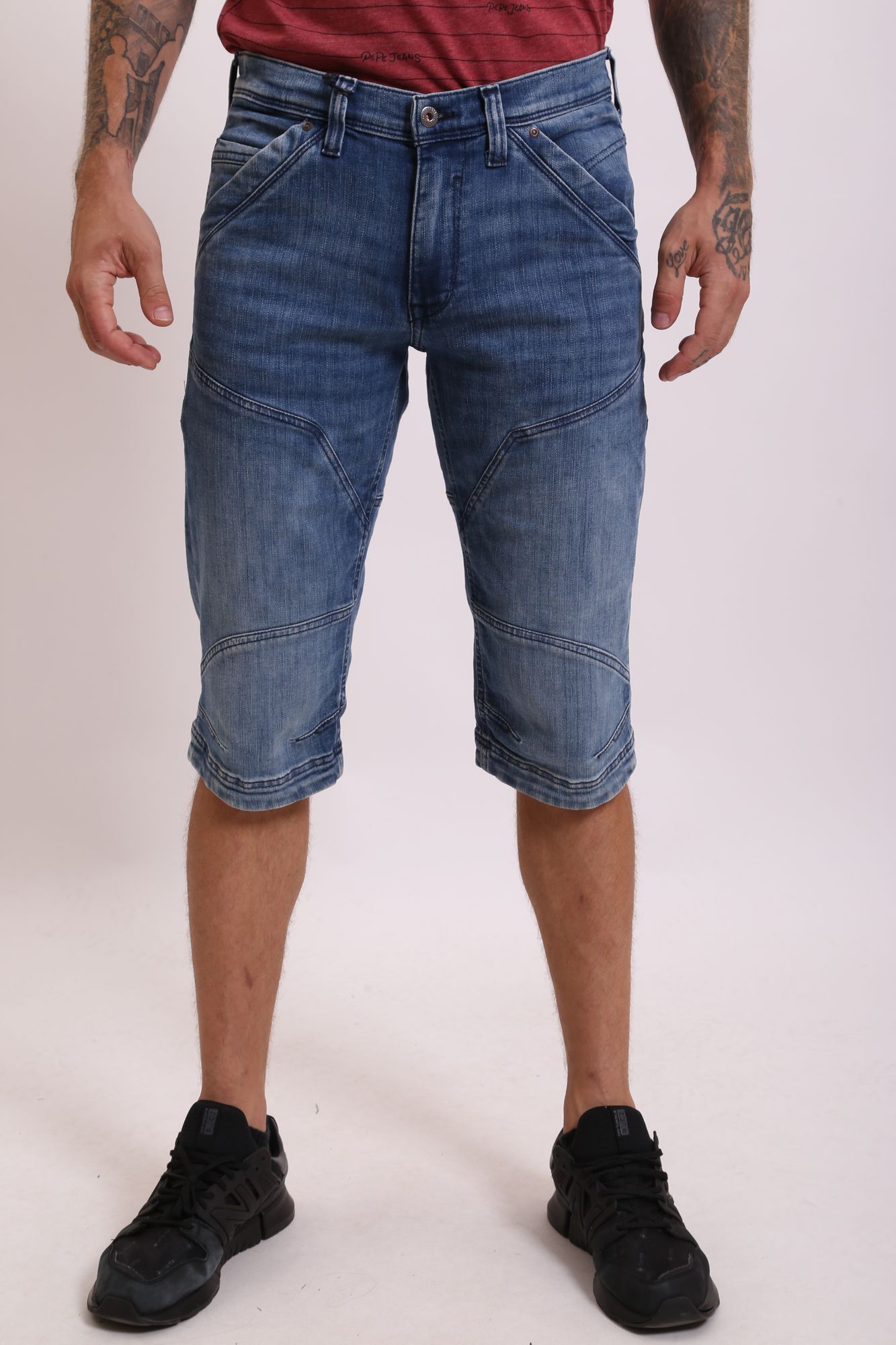 1011161-5000 Бриджи Mustang Голубой