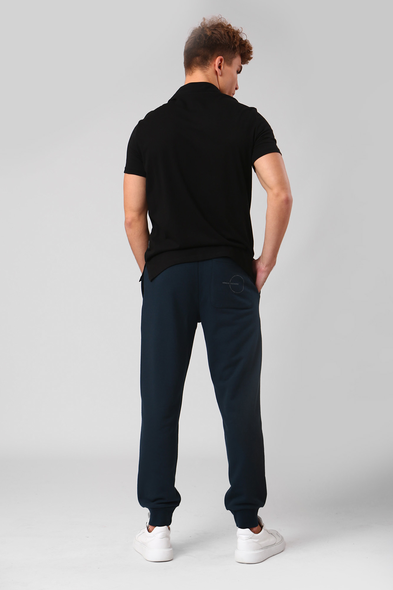 6LZPAC_ZJBXZ Брюки спортивные Armani Exchange Синий