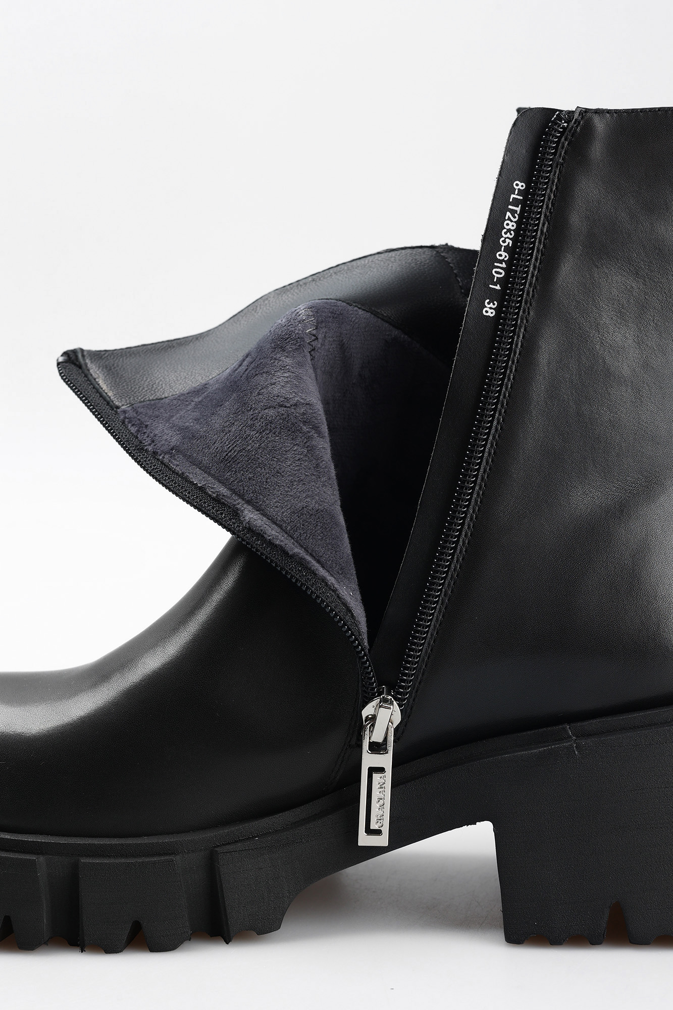 LT2835-610-1  Ботинки женские Ботинки Graciana Черный